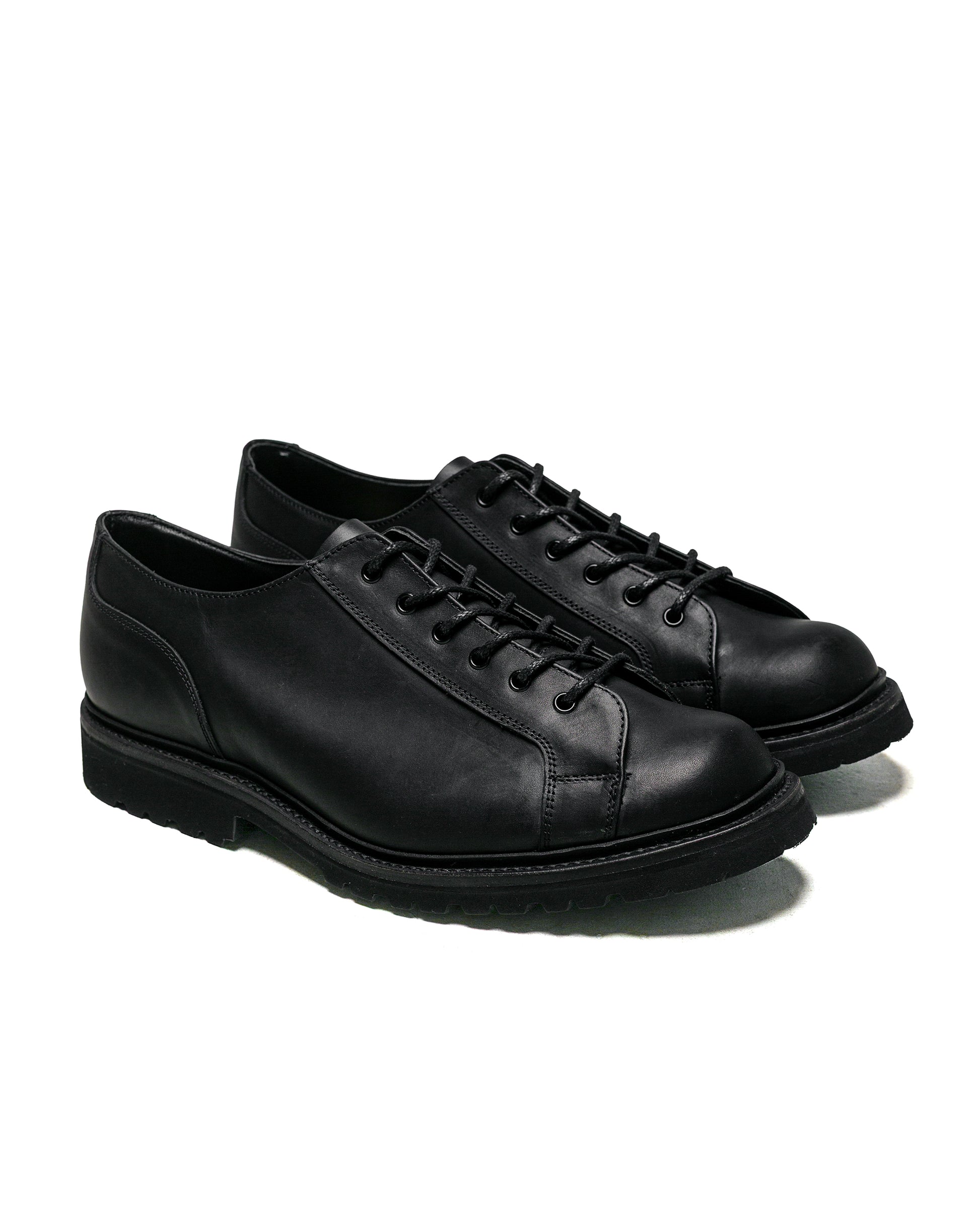 lost & found James Coward James Coward Trickers Monkey Shoe Black Pampus Leather