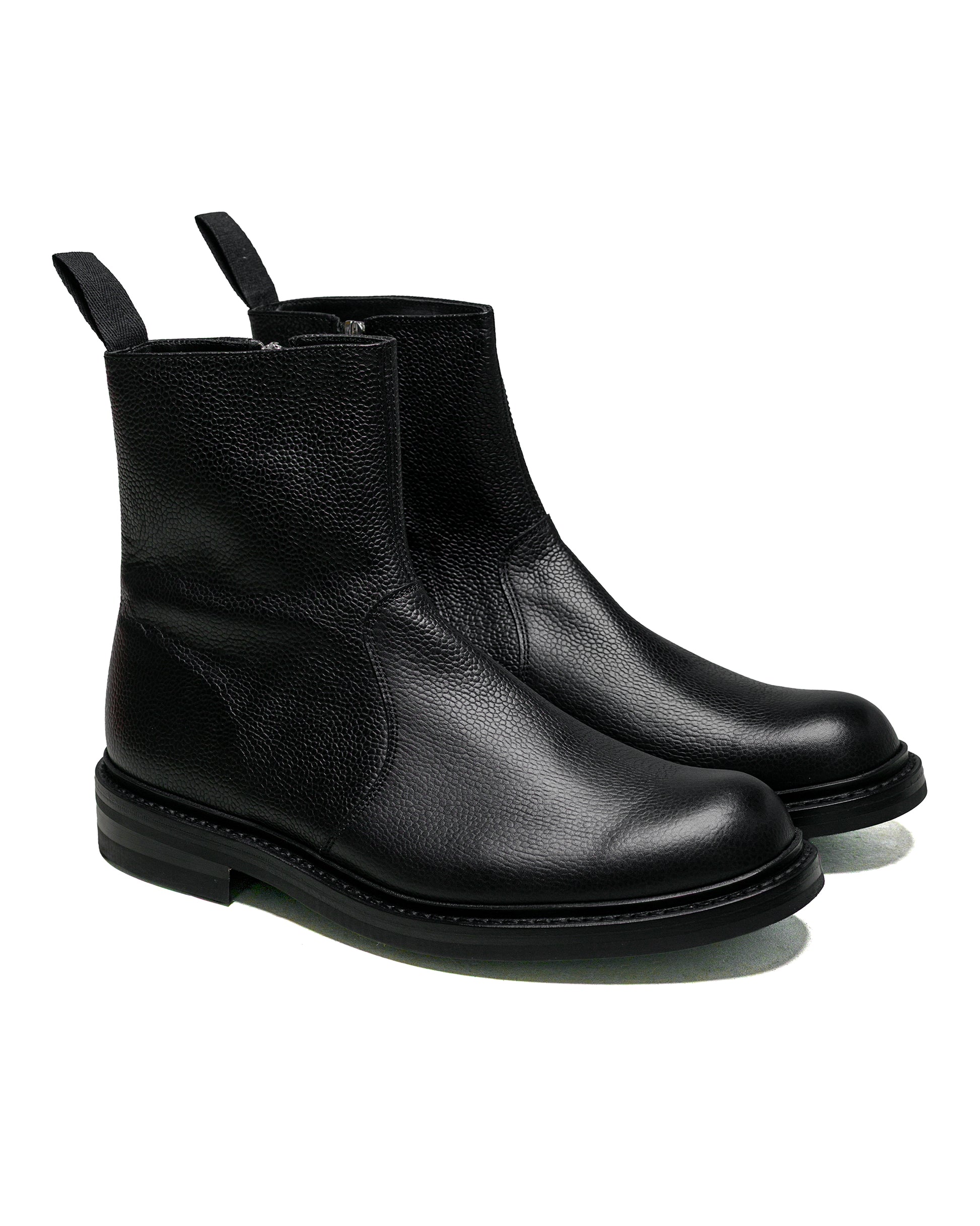 lost & found James Coward James Coward Trickers Spade Boot Black Scotch Grain Leather