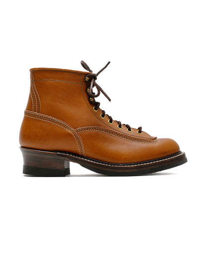 lost & found John Lofgren Bootmaker John Lofgren Bootmaker Donkey Puncher Boots Badalassi Carlo Leather Cognac