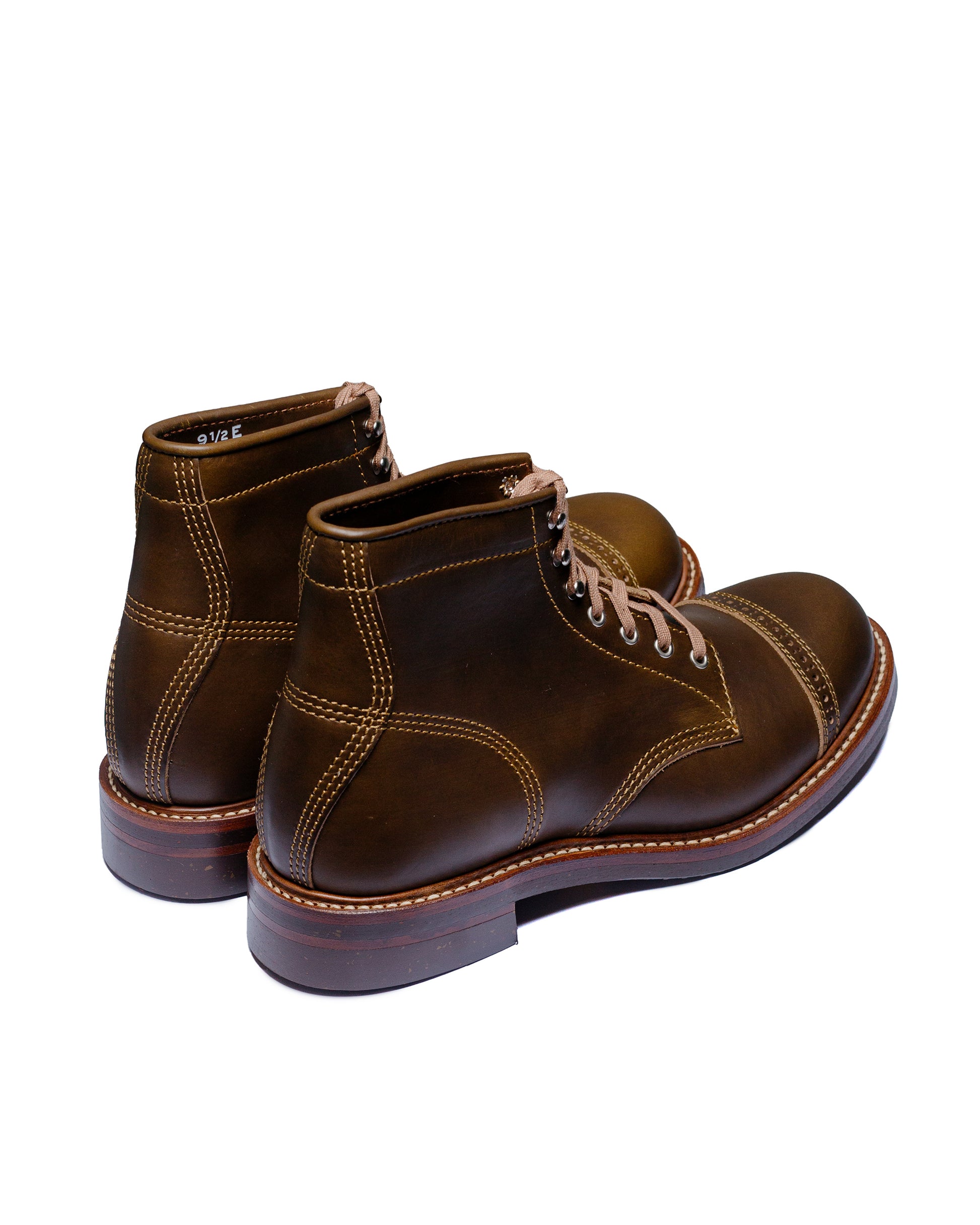 lost & found John Lofgren Bootmaker John Lofgren Bootmaker Combat Boots Horween Leather CXL Dark Olive