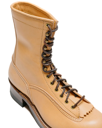 lost & found John Lofgren Bootmaker John Lofgren Bootmaker Donkey Puncher Boots 8" Badalassi Carlo Vegetable Tanned Leather Bone