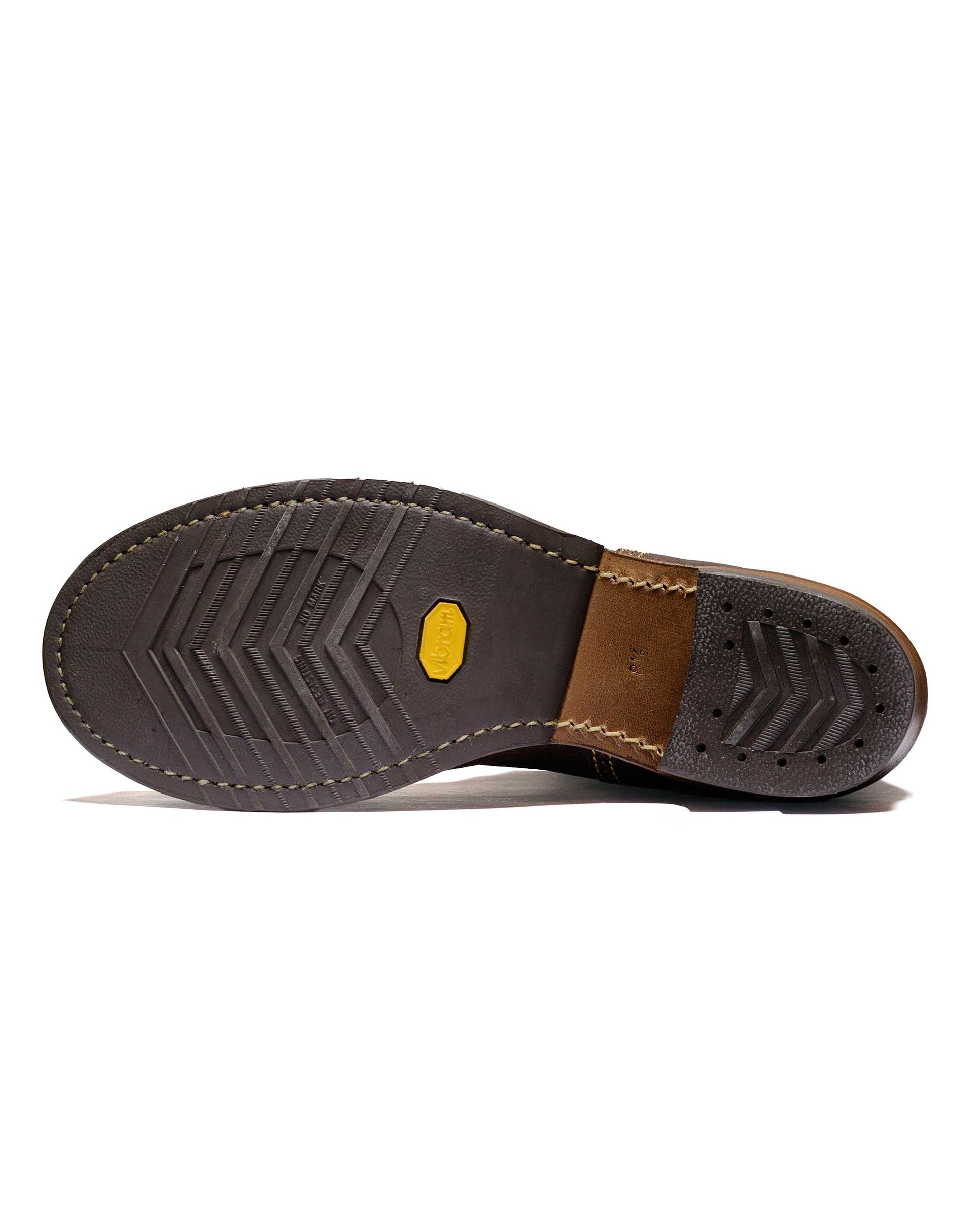 lost & found John Lofgren Bootmaker John Lofgren Bootmaker Donkey Puncher Boots 8" Ezo Shika Deerskin Burnt Dark Brown