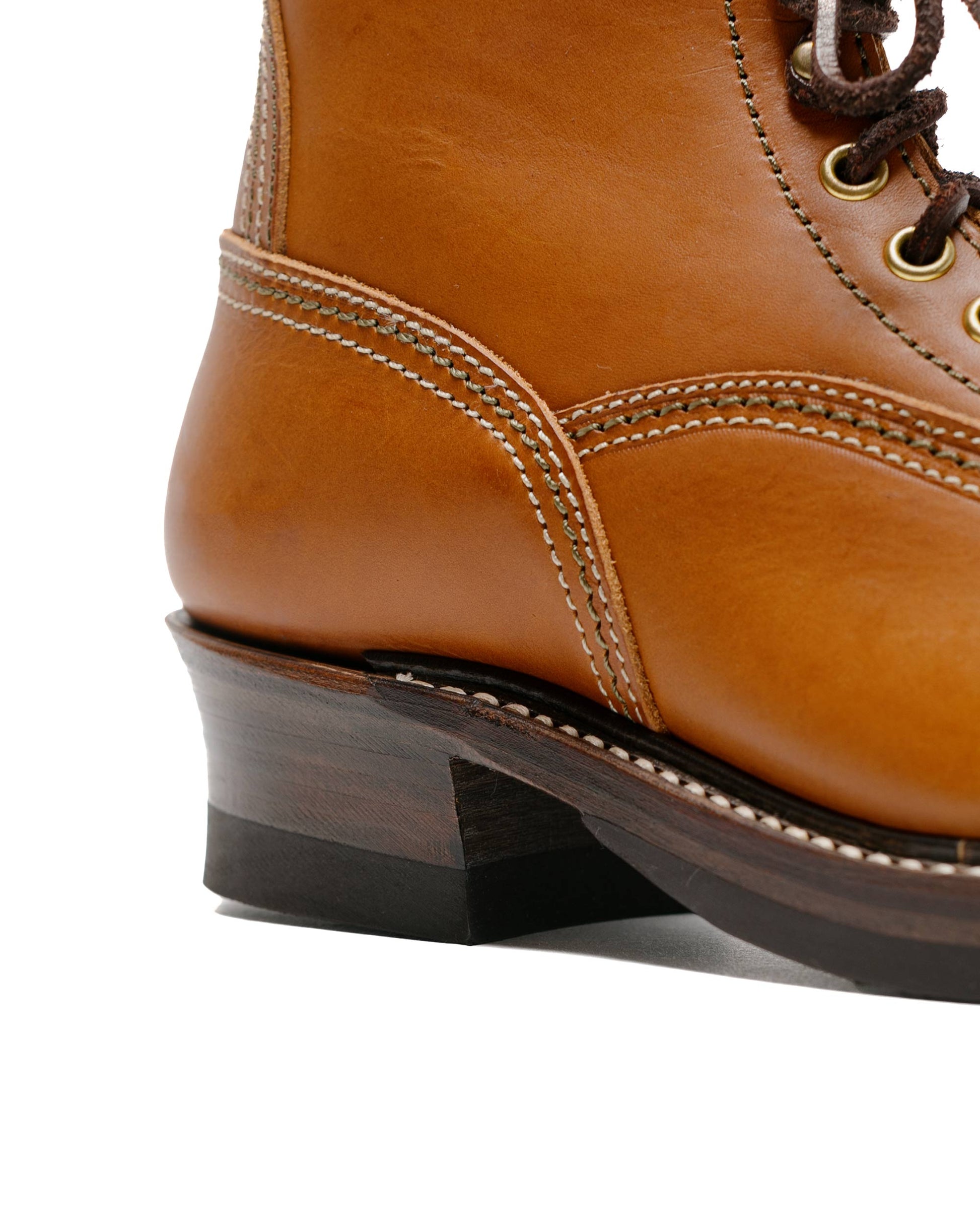 lost & found John Lofgren Bootmaker John Lofgren Bootmaker Donkey Puncher Boots Badalassi Carlo Leather Cognac