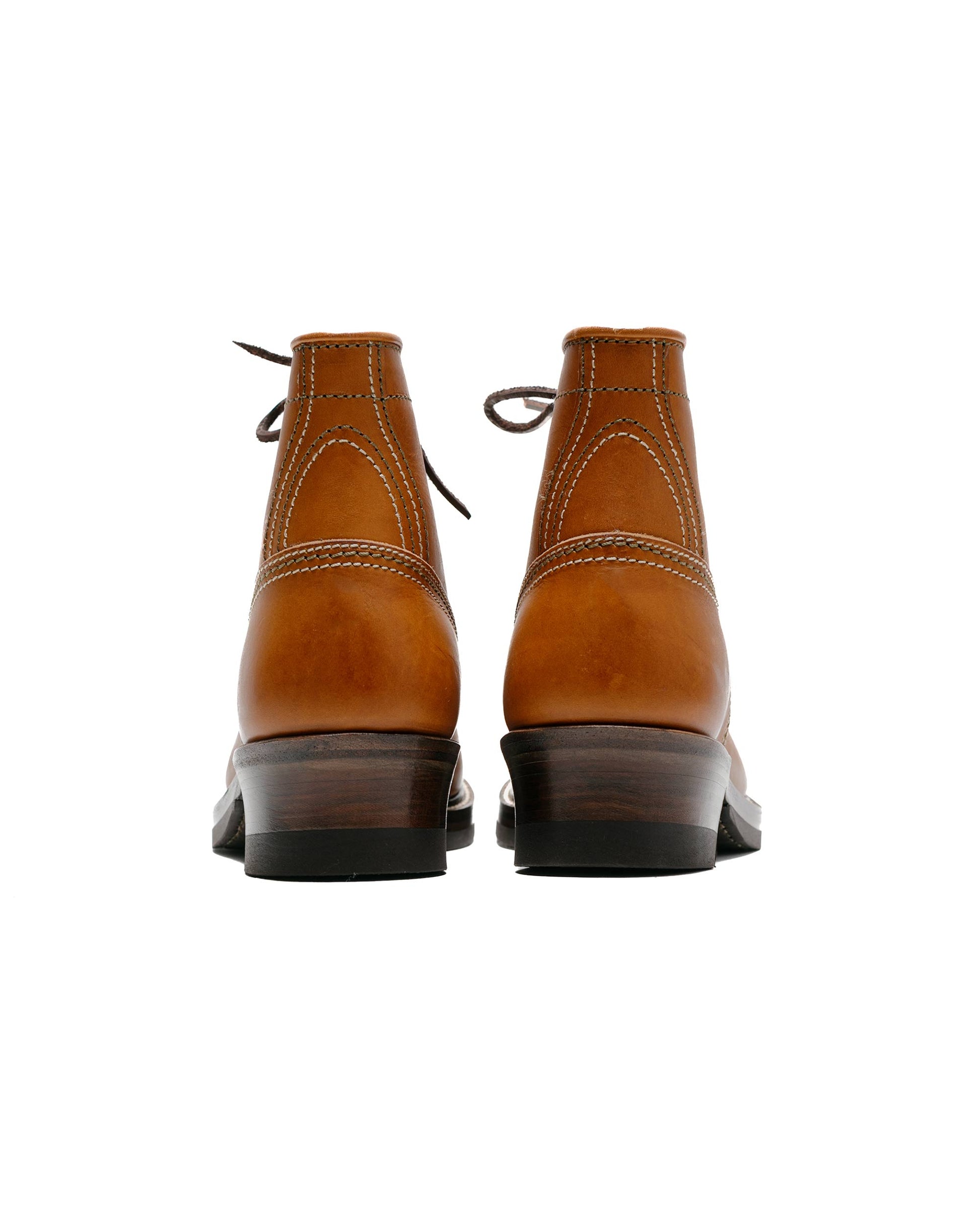 lost & found John Lofgren Bootmaker John Lofgren Bootmaker Donkey Puncher Boots Badalassi Carlo Leather Cognac