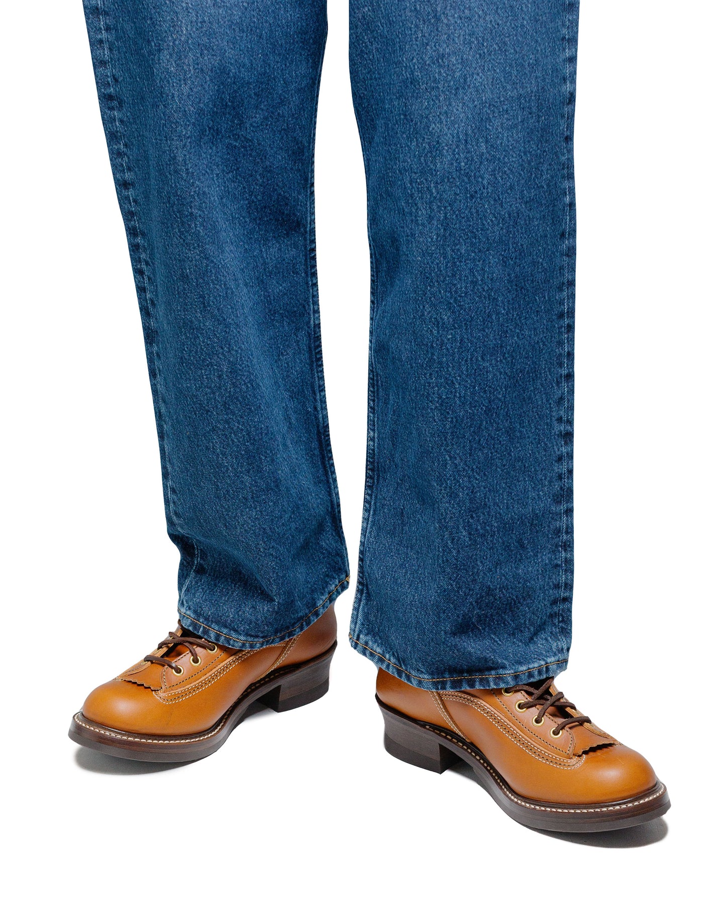 lost & found John Lofgren Bootmaker John Lofgren Bootmaker Donkey Puncher Boots Badalassi Carlo Leather Cognac