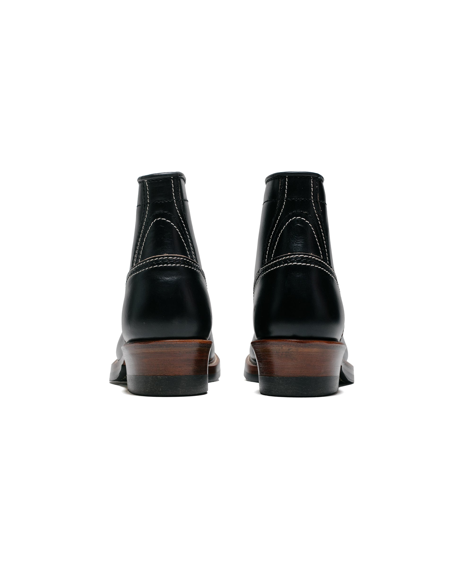 lost & found John Lofgren Bootmaker John Lofgren Bootmaker Donkey Puncher Boots Horween Leather CXL Black