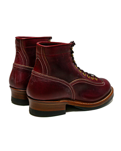 lost & found John Lofgren Bootmaker John Lofgren Bootmaker Donkey Puncher Boots Horween Leather CXL Burgundy