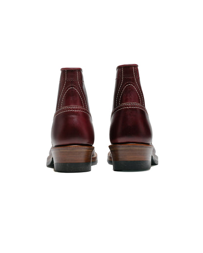 lost & found John Lofgren Bootmaker John Lofgren Bootmaker Donkey Puncher Boots Horween Leather CXL Burgundy