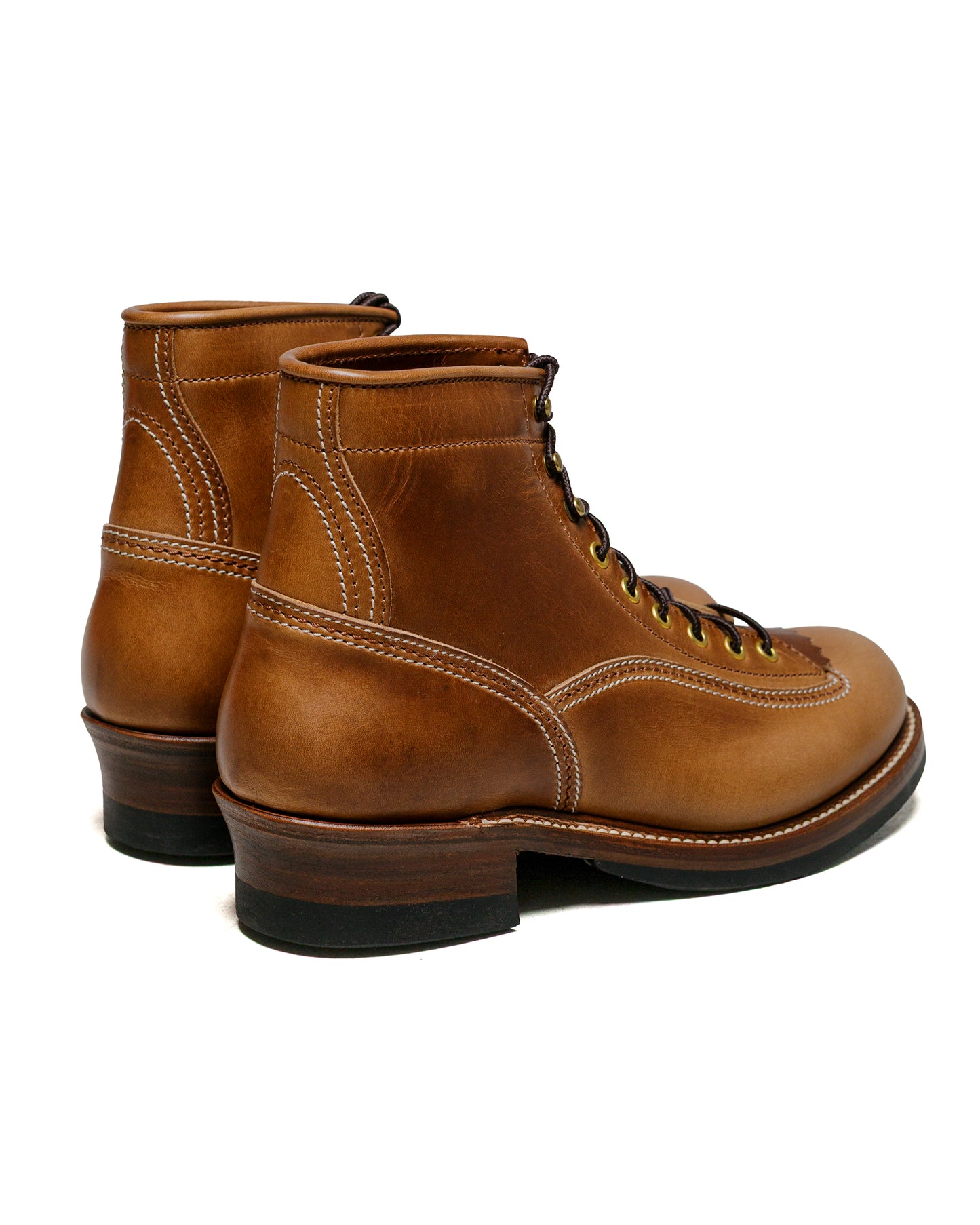 lost & found John Lofgren Bootmaker John Lofgren Bootmaker Donkey Puncher Boots Horween Leather CXL Natural