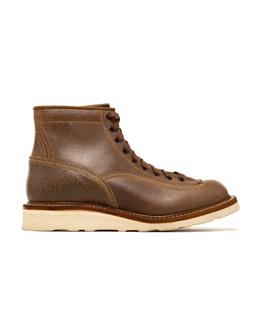 John Lofgren Bootmaker Donkey Puncher Boots Horween Waxed Flesh Natural