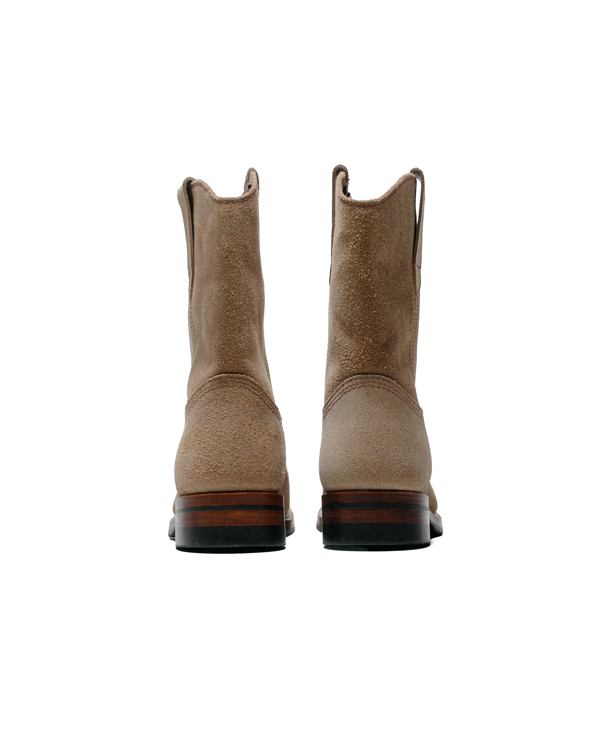 lost & found John Lofgren Bootmaker John Lofgren Bootmaker Duke Roper Boots Horween Leather CXL Natural Roughout