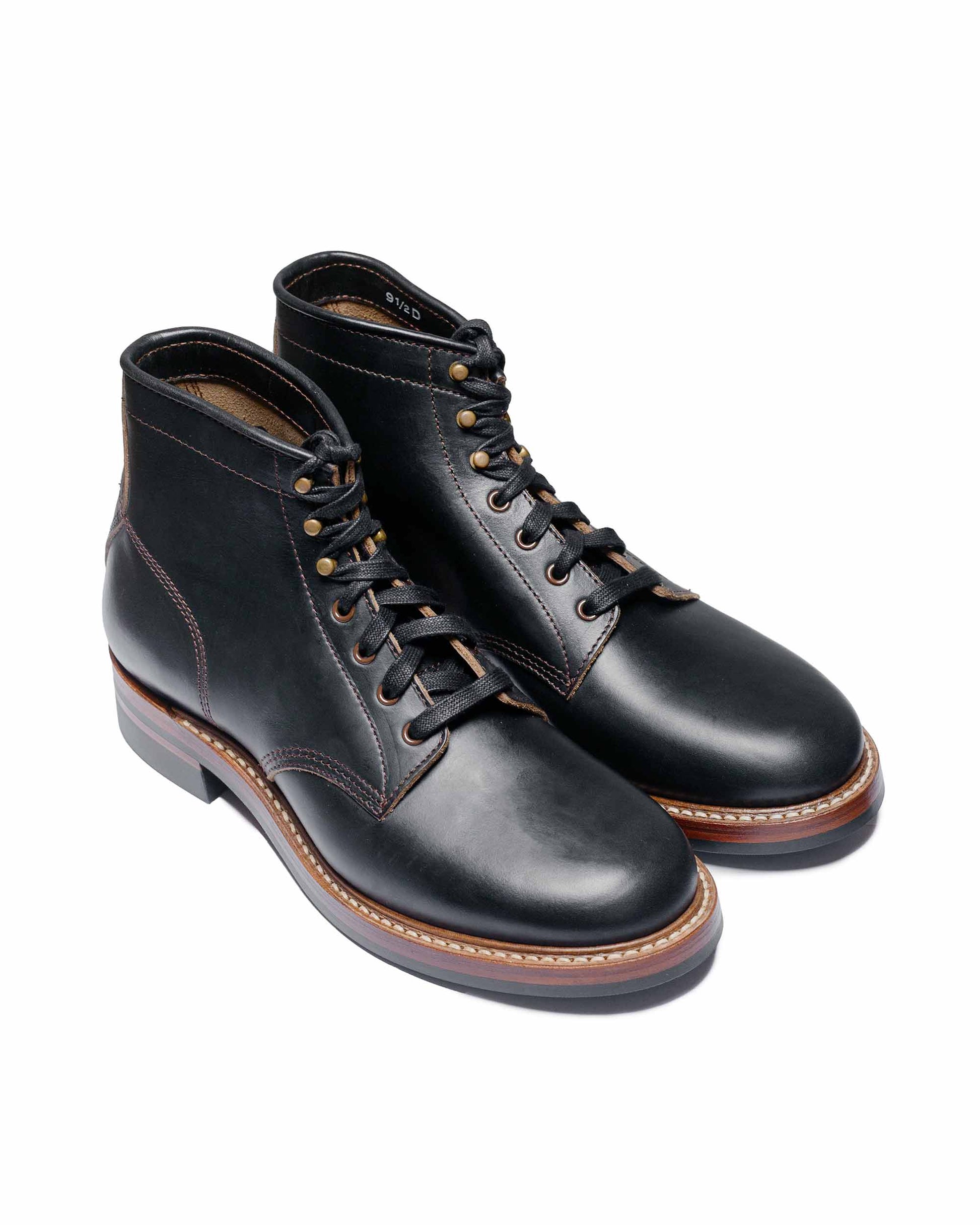 lost & found John Lofgren Bootmaker John Lofgren Bootmaker El Capitan Boots Horween Leather CXL Black