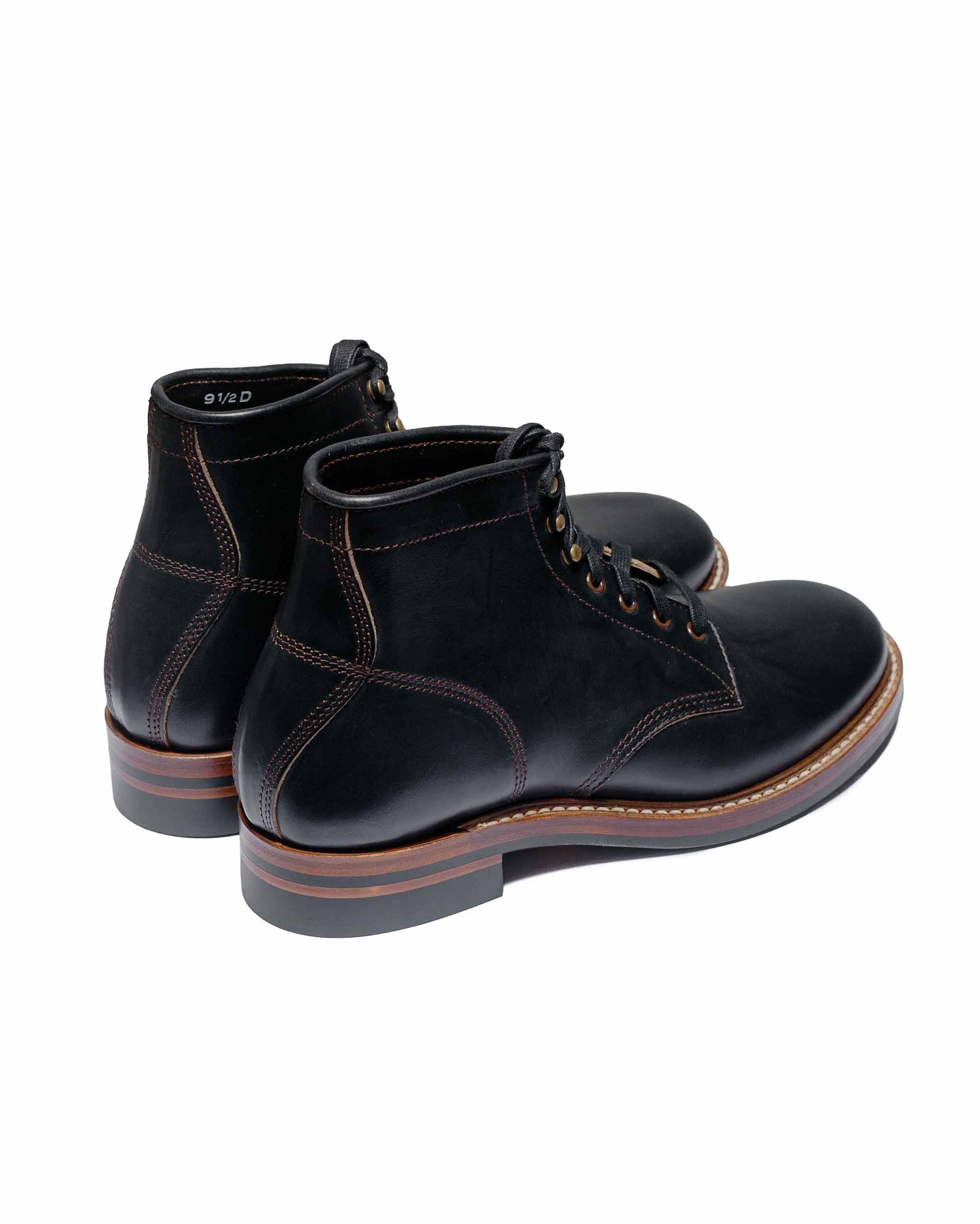 lost & found John Lofgren Bootmaker John Lofgren Bootmaker El Capitan Boots Horween Leather CXL Black