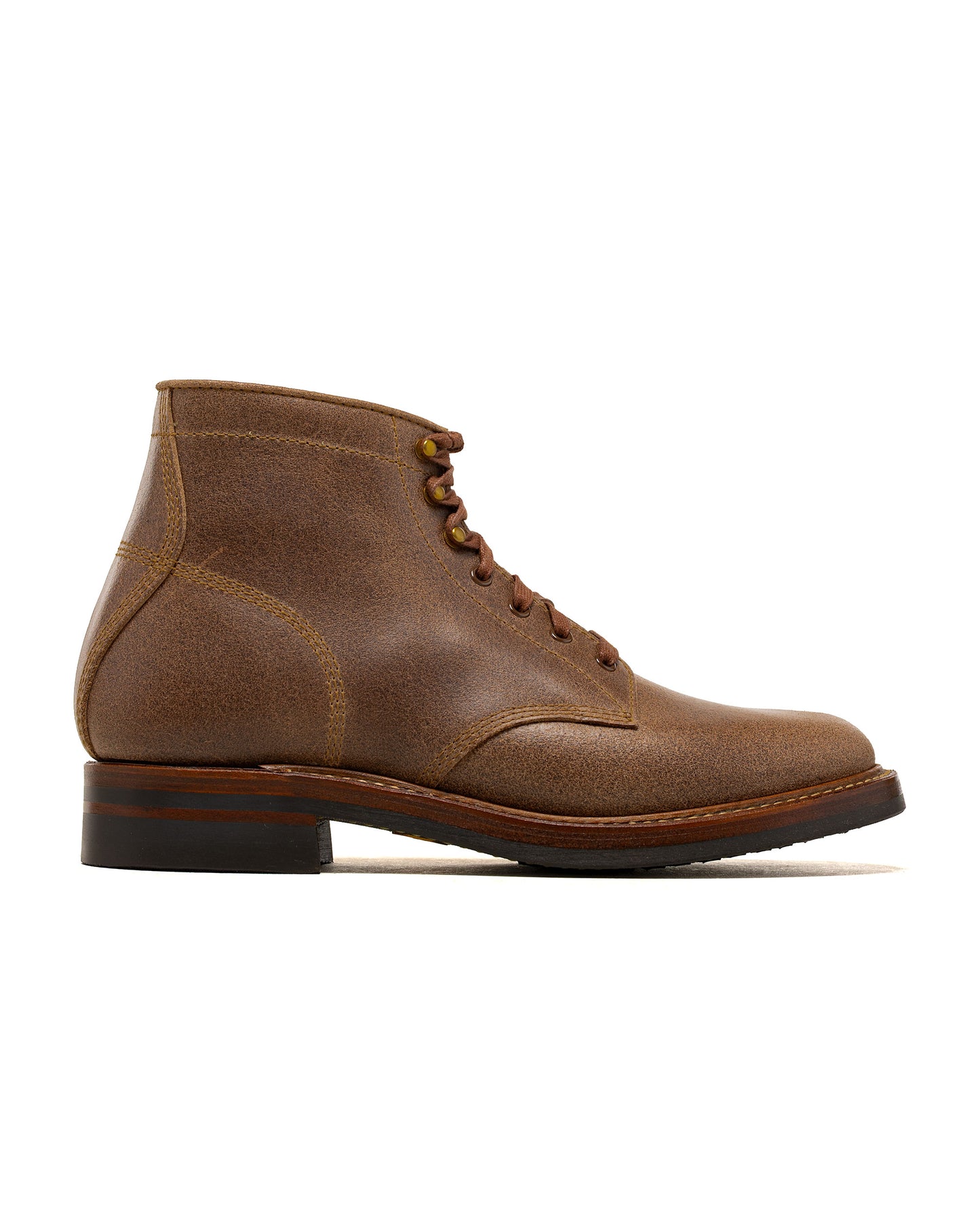 John Lofgren Bootmaker El Capitan Boots Horween Waxed Flesh Natural