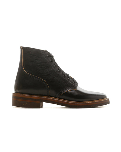 lost & found John Lofgren Bootmaker John Lofgren Bootmaker M-43 Service Shoes Shinki Hikaku Black/Tea-Core Horsebutt