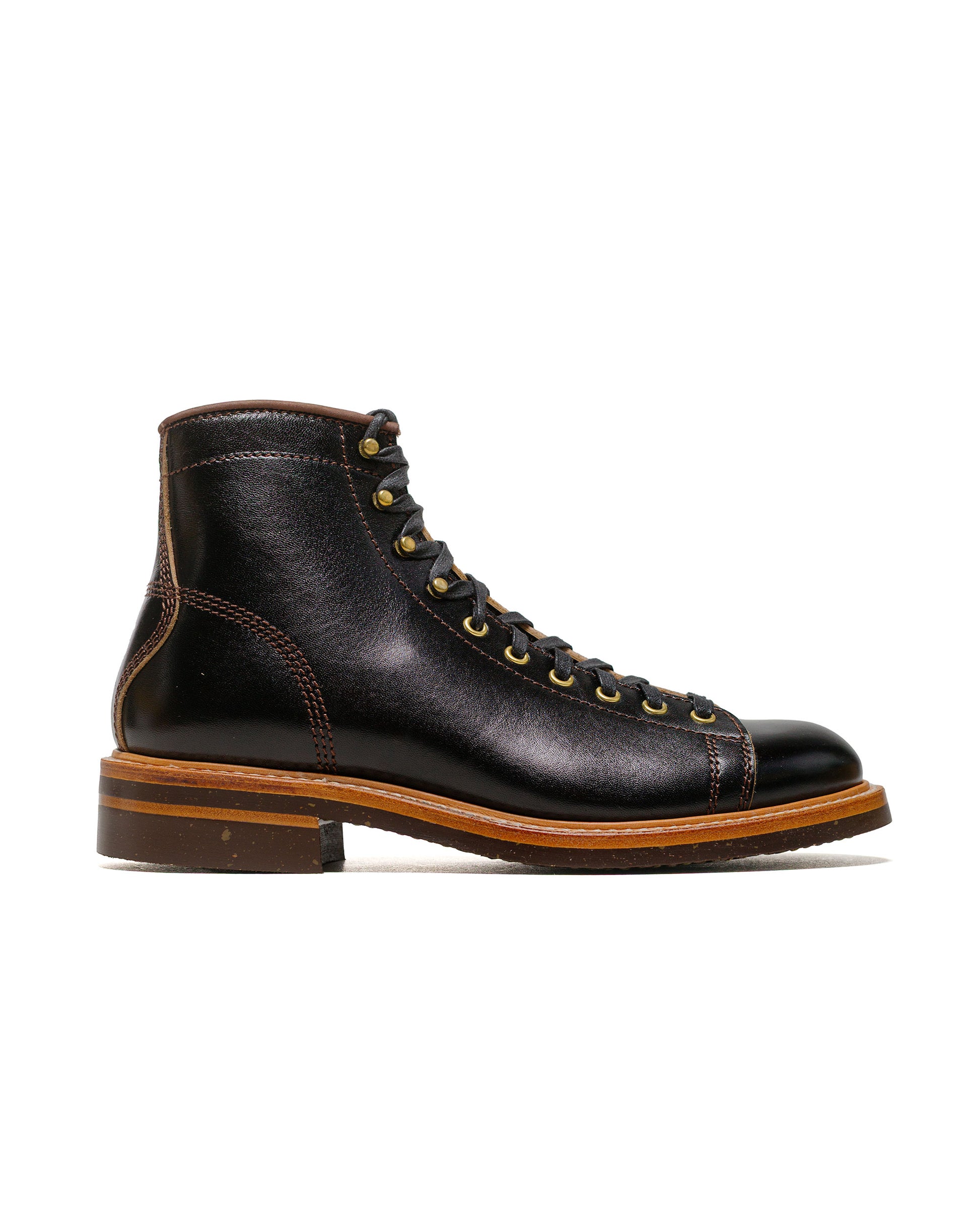 lost & found John Lofgren Bootmaker John Lofgren Bootmaker Monkey Boots Shinki Hikaku Horsebutt Black
