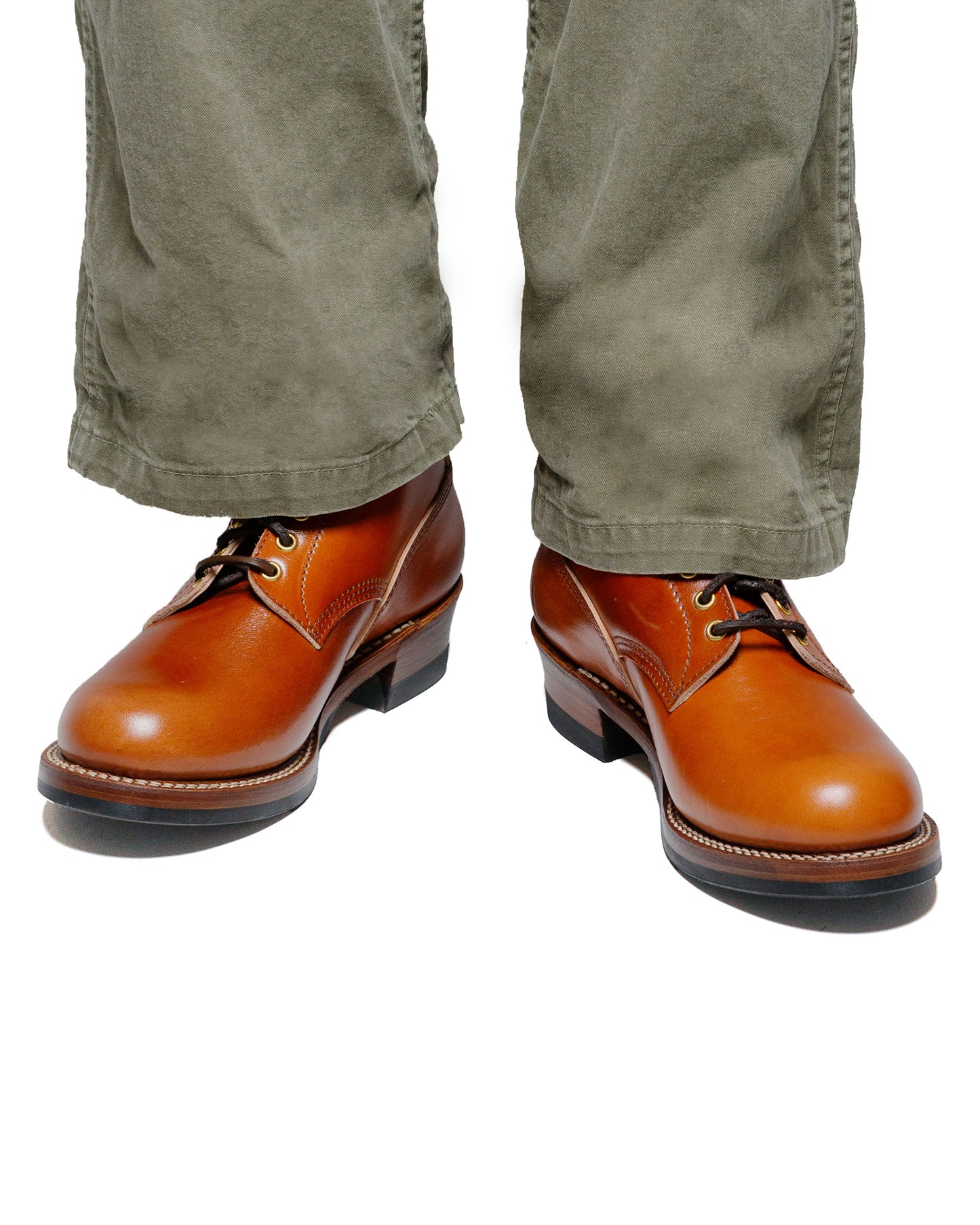lost & found John Lofgren Bootmaker John Lofgren Bootmaker Steel Gang Boots Shinki Hikaku Horsebutt Camel