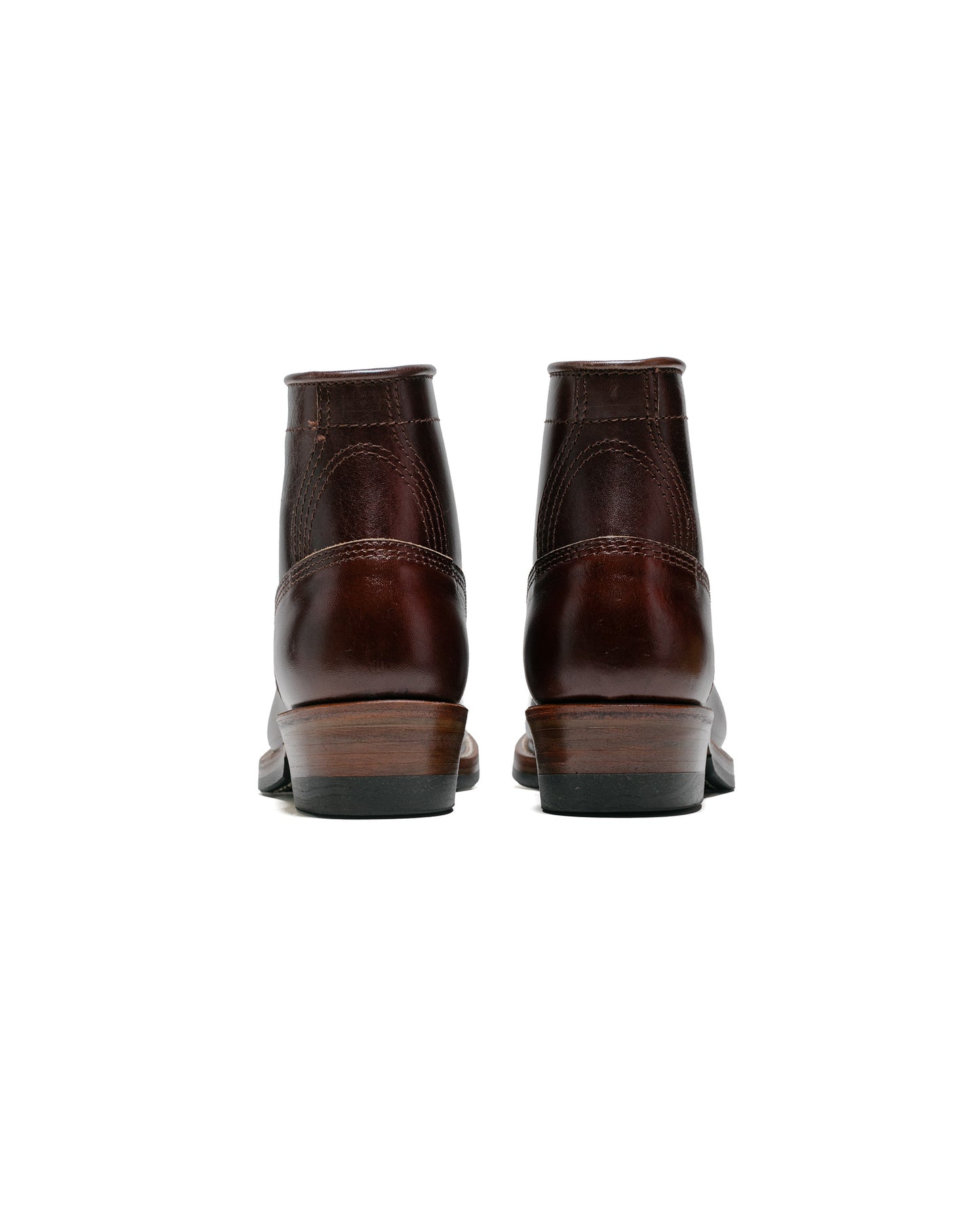 lost & found John Lofgren Bootmaker John Lofgren Bootmaker Steel Gang Boots Shinki Hikaku Horsebutt Dark Brown