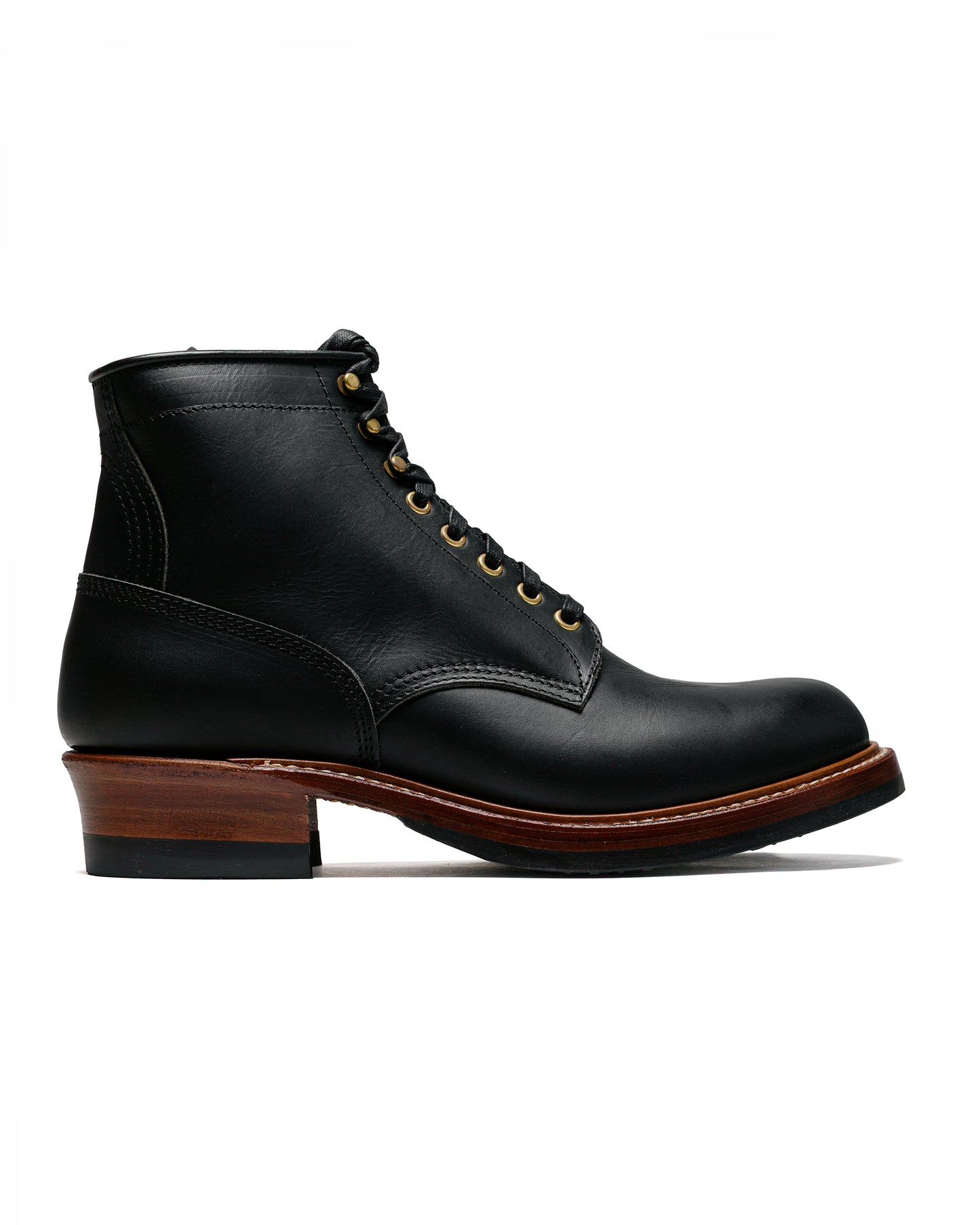 lost & found John Lofgren Bootmaker John Lofgren Bootmaker Steel Gang SW Boots Badalassi Carlo Vegetable Tanned Leather Black