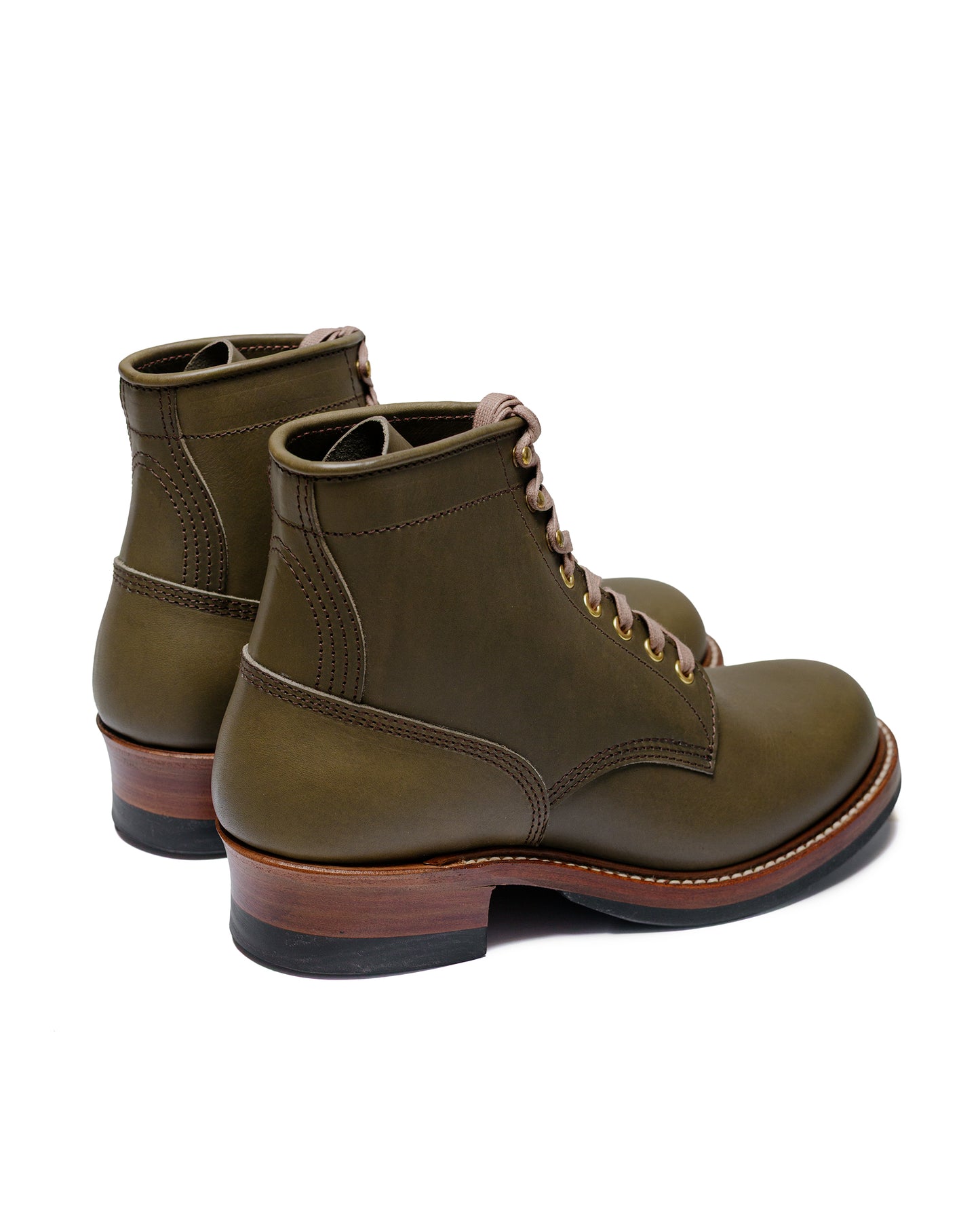 lost & found John Lofgren Bootmaker John Lofgren Bootmaker Steel Gang SW Boots Badalassi Carlo Vegetable Tanned Leather Grigio