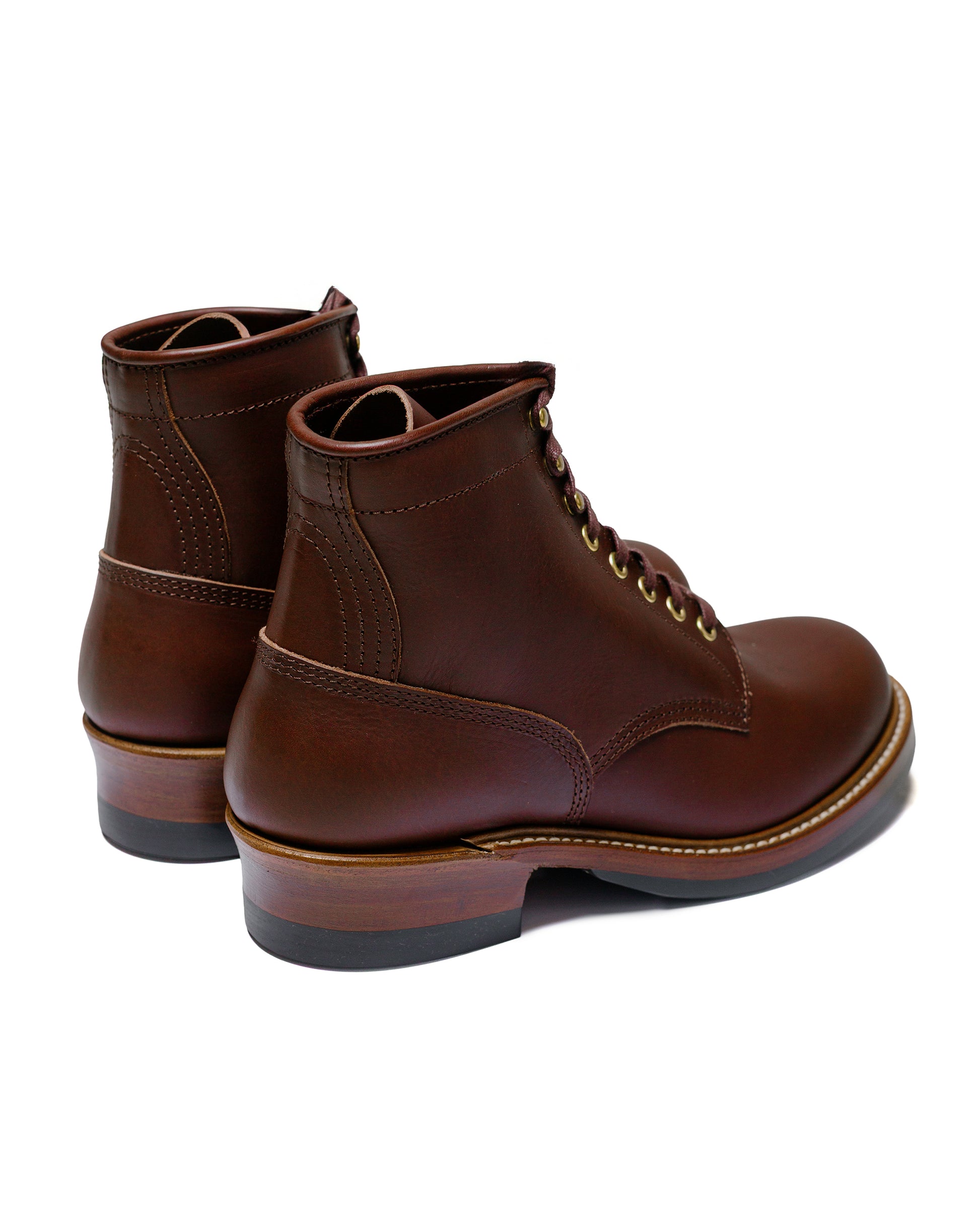 lost & found John Lofgren Bootmaker John Lofgren Bootmaker Steel Gang SW Boots Badalassi Carlo Vegetable Tanned Leather Tobacco