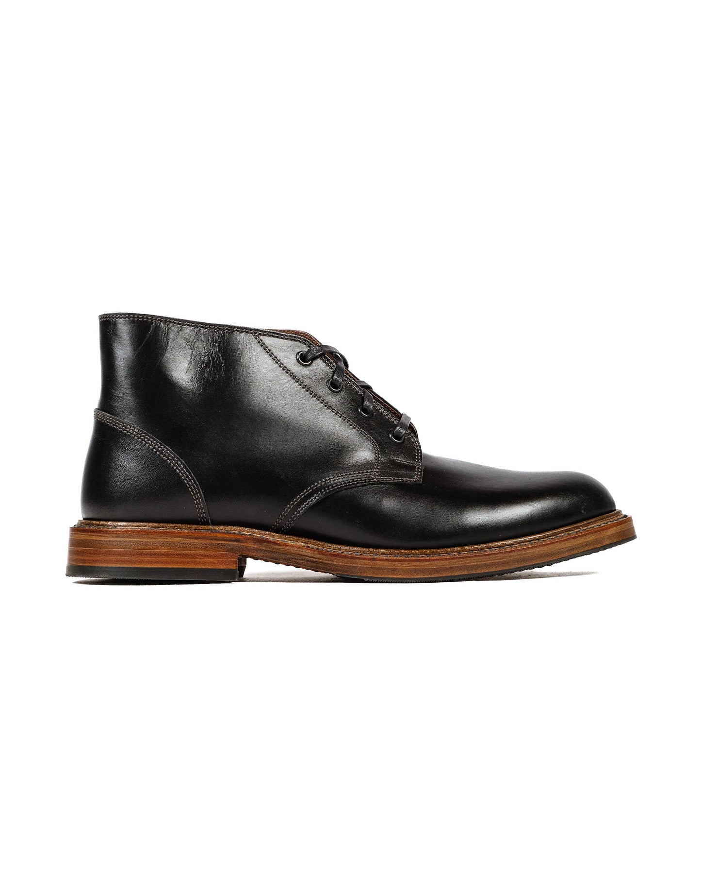 lost & found John Lofgren Bootmaker John Lofgren Bootmaker The Steadfast Chukka Boots French Calfskin Black
