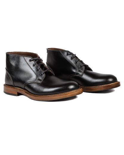 lost & found John Lofgren Bootmaker John Lofgren Bootmaker The Steadfast Chukka Boots French Calfskin Black
