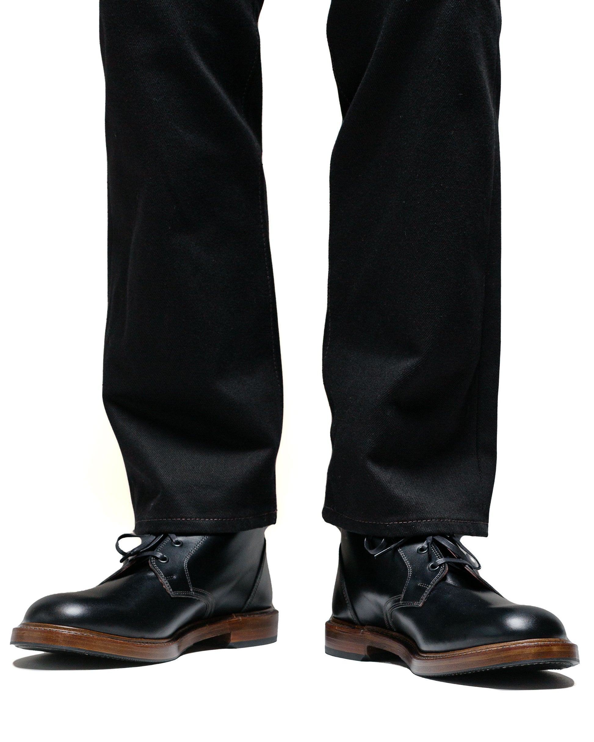 lost & found John Lofgren Bootmaker John Lofgren Bootmaker The Steadfast Chukka Boots French Calfskin Black