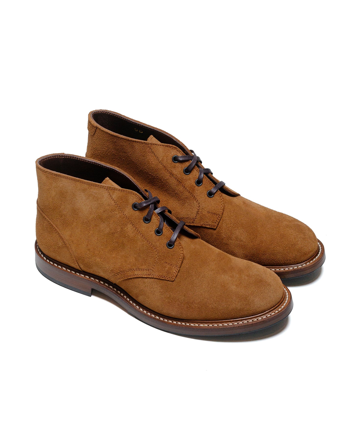 lost & found John Lofgren Bootmaker John Lofgren Bootmaker The Steadfast Chukka Boots Japanese Suede Mustard