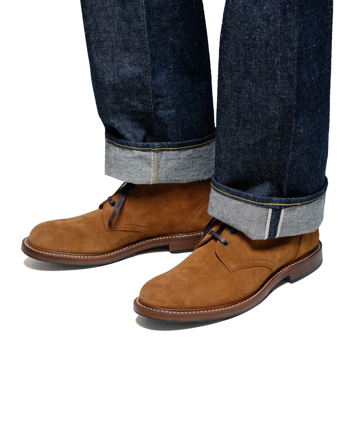 lost & found John Lofgren Bootmaker John Lofgren Bootmaker The Steadfast Chukka Boots Japanese Suede Mustard