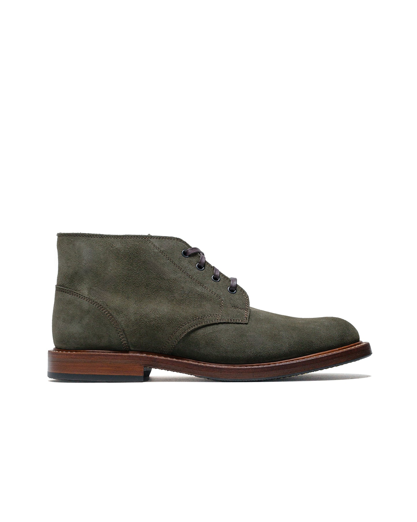 lost & found John Lofgren Bootmaker John Lofgren Bootmaker The Steadfast Chukka Boots Japanese Suede Olive
