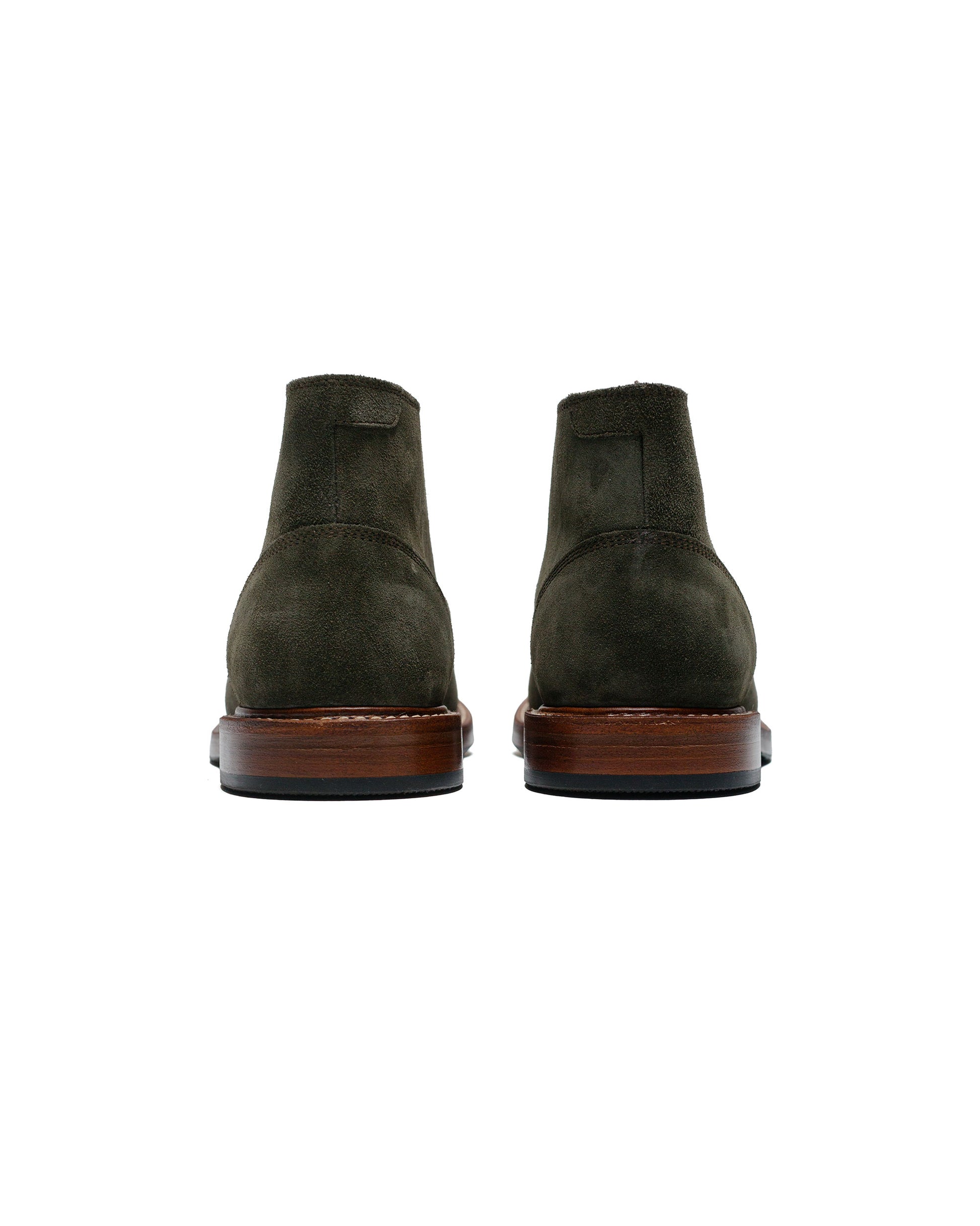 lost & found John Lofgren Bootmaker John Lofgren Bootmaker The Steadfast Chukka Boots Japanese Suede Olive