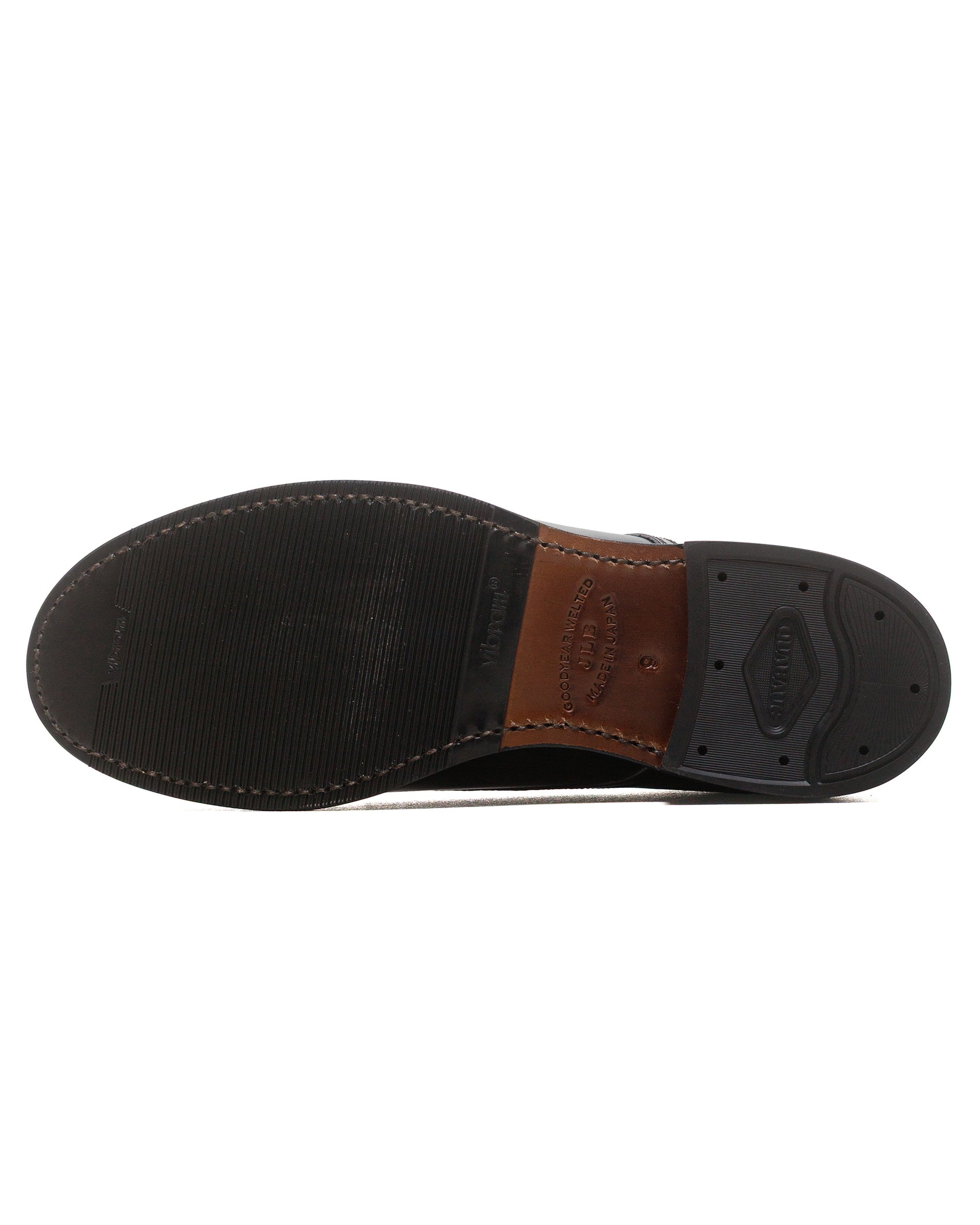 lost & found John Lofgren Bootmaker John Lofgren Bootmaker USN Low Quarter Shoes French Calfskin Black
