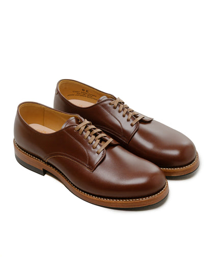 lost & found John Lofgren Bootmaker John Lofgren Bootmaker USN Low Quarter Shoes French Calfskin Russet Brown