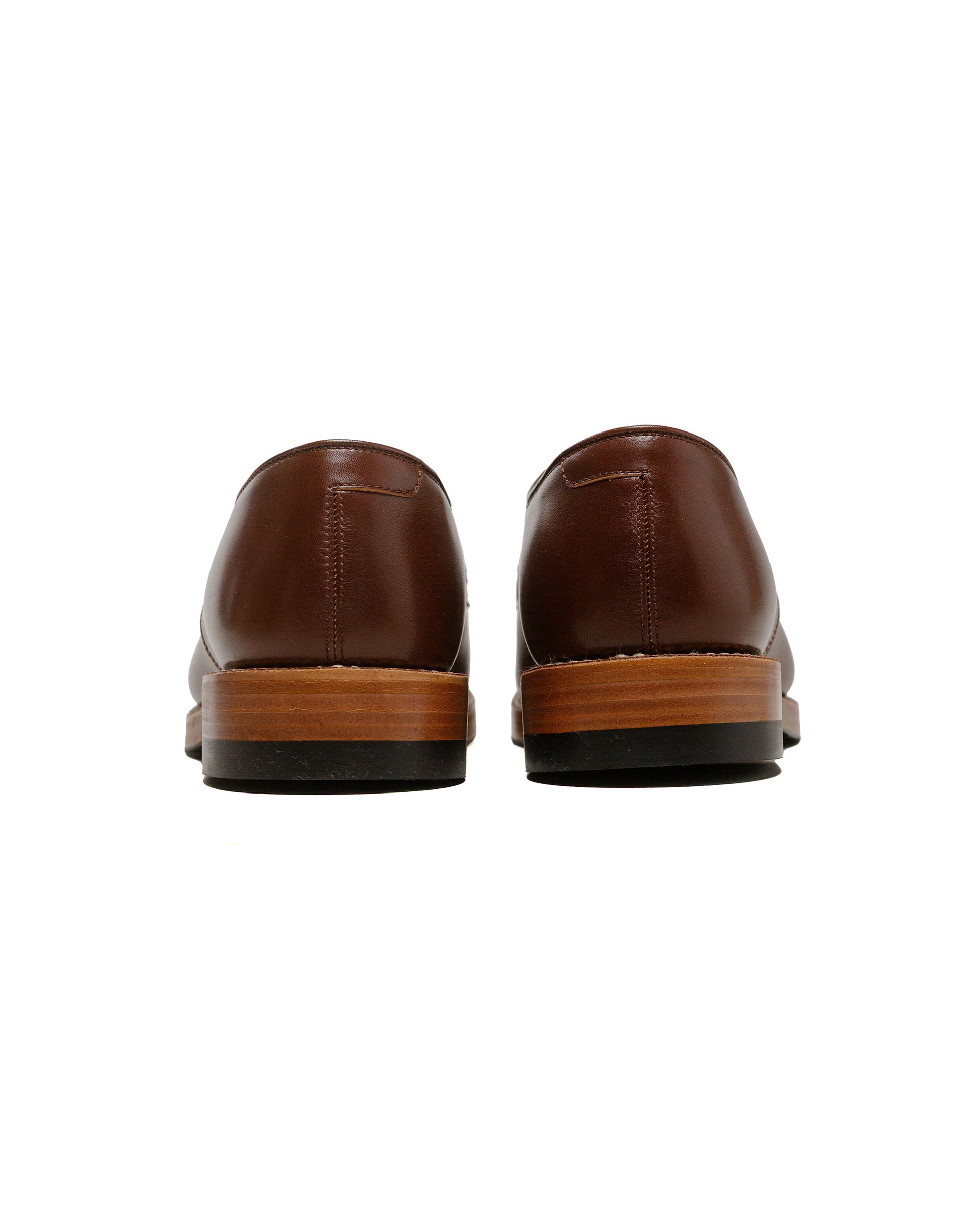 lost & found John Lofgren Bootmaker John Lofgren Bootmaker USN Low Quarter Shoes French Calfskin Russet Brown