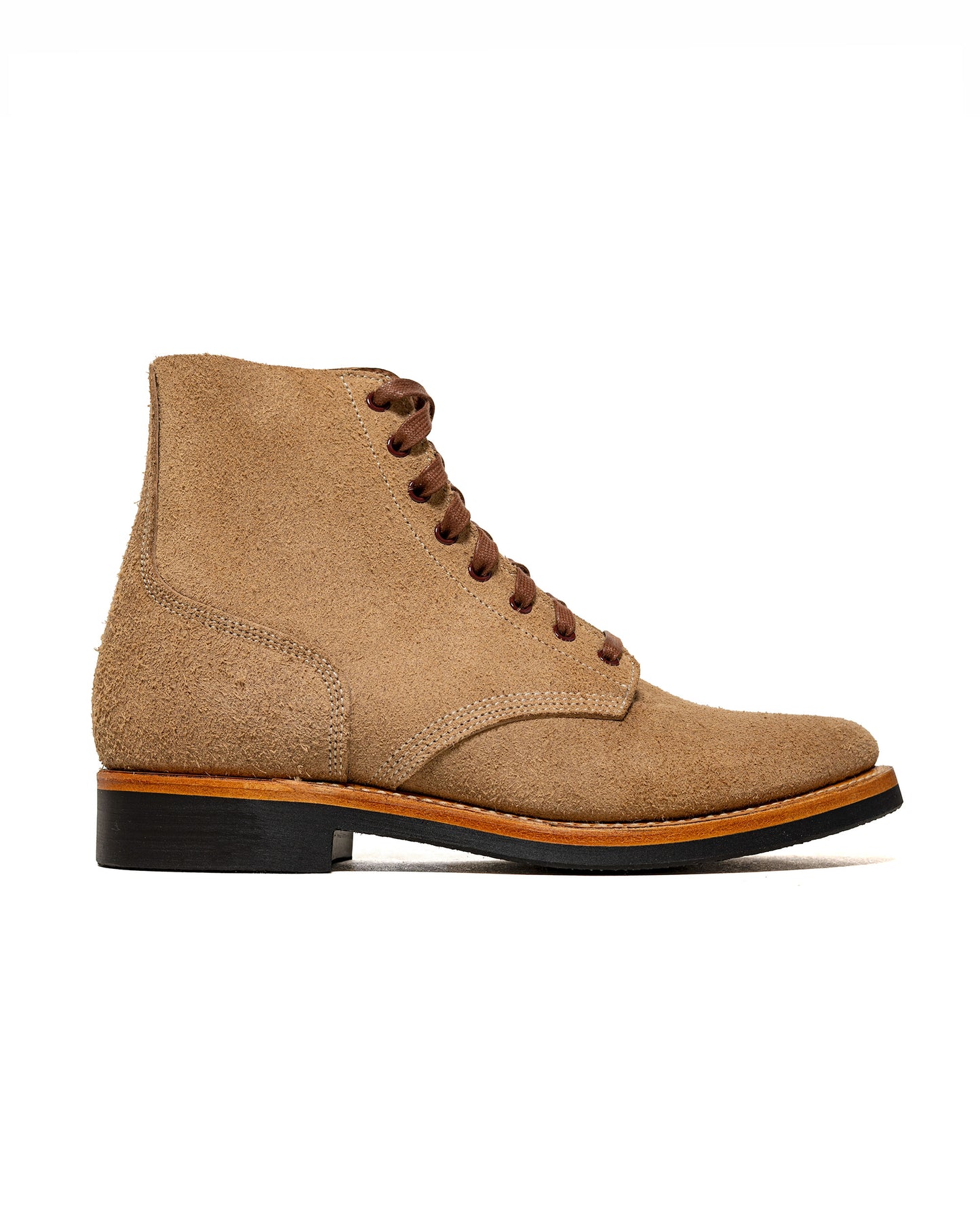 lost & found John Lofgren Bootmaker John Lofgren Bootmaker US Navy N-1 Field Shoes Boondockers CXL Natural Roughout