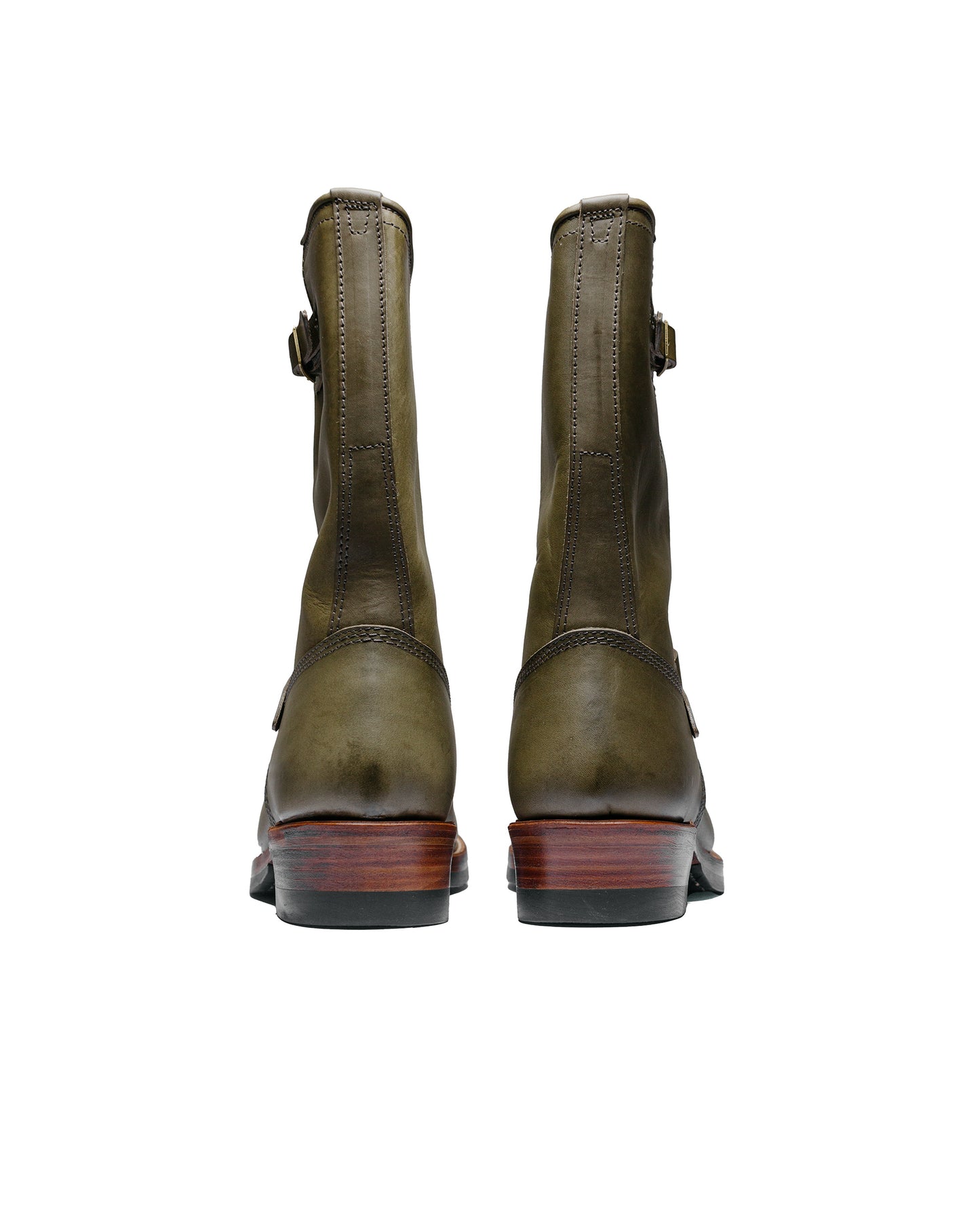 lost & found John Lofgren Bootmaker John Lofgren Bootmaker Wabash Engineer Boots Badalassi Carlo Leather Grigio