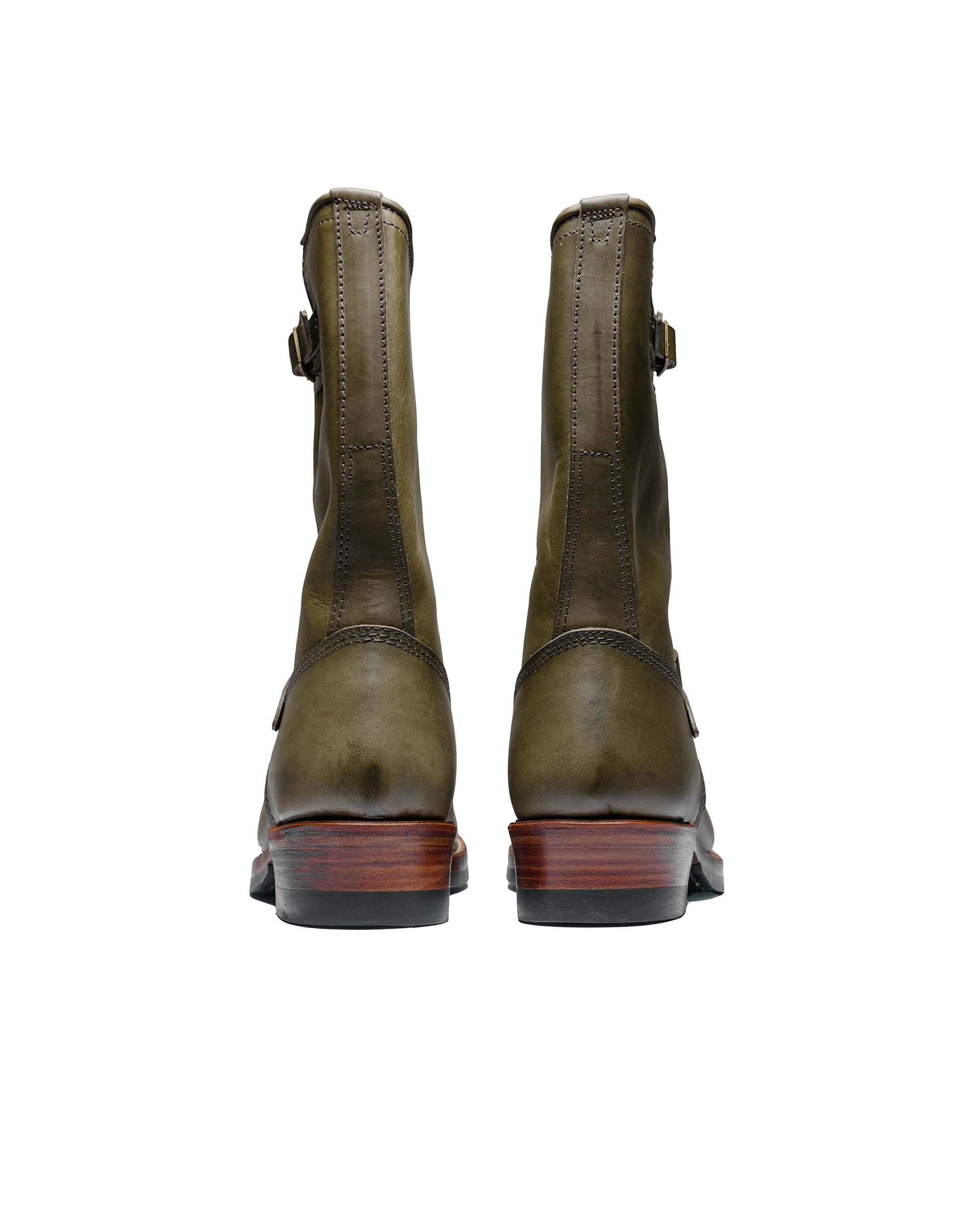 lost & found John Lofgren Bootmaker John Lofgren Bootmaker Wabash Engineer Boots Badalassi Carlo Leather Grigio