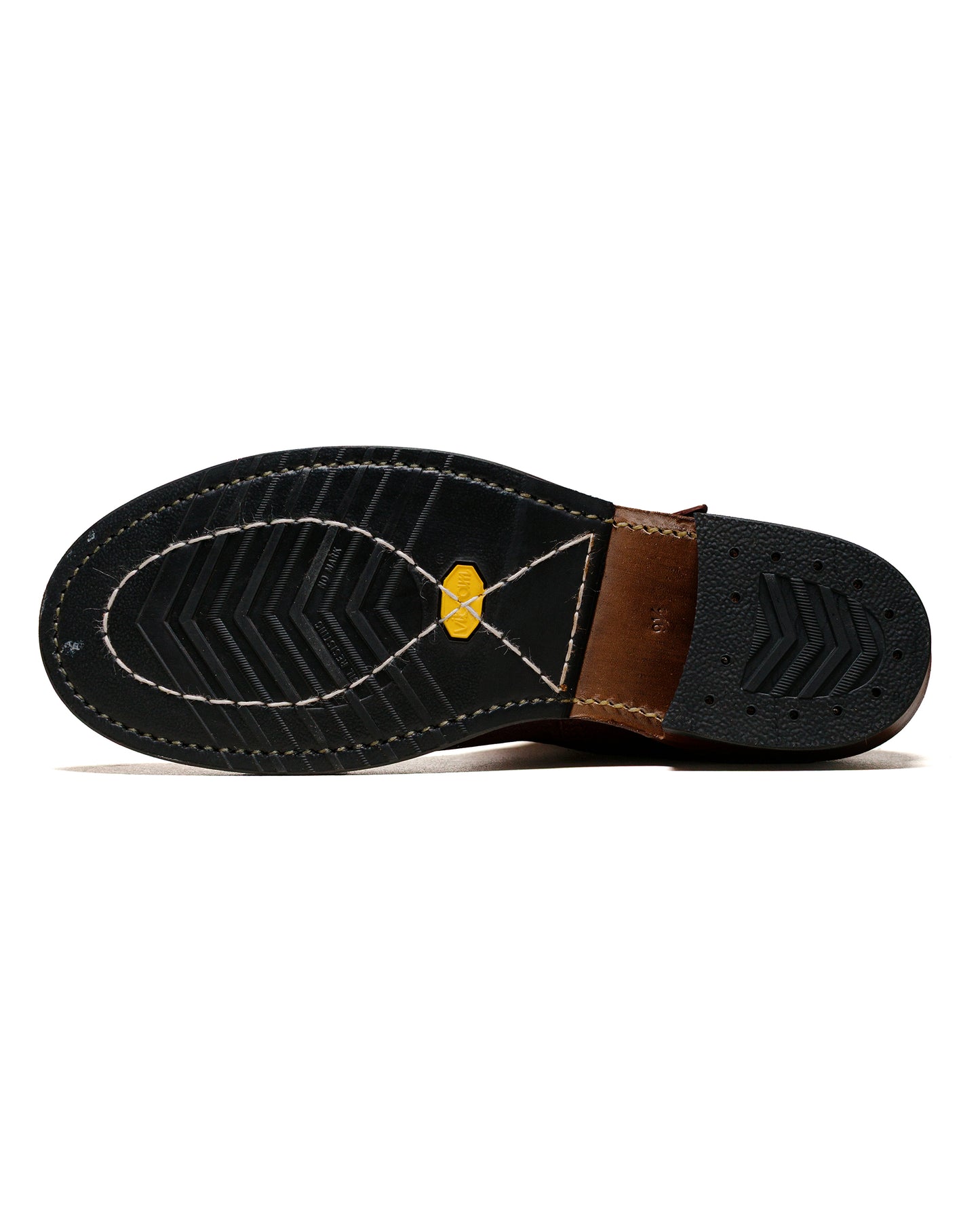 lost & found John Lofgren Bootmaker John Lofgren Bootmaker Wabash Engineer Boots Ezo Shika Deerskin Burnt Burgundy