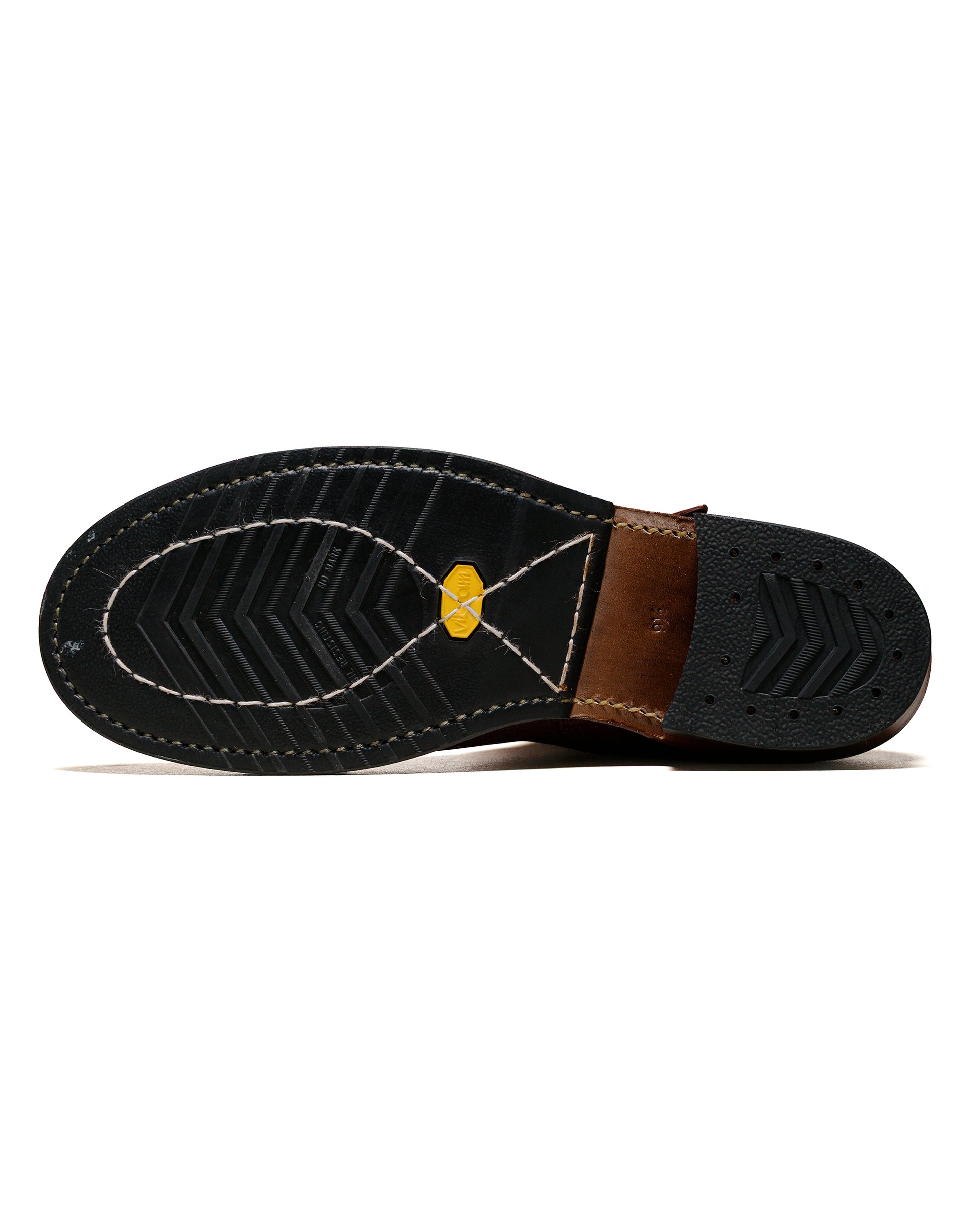 lost & found John Lofgren Bootmaker John Lofgren Bootmaker Wabash Engineer Boots Ezo Shika Deerskin Burnt Burgundy