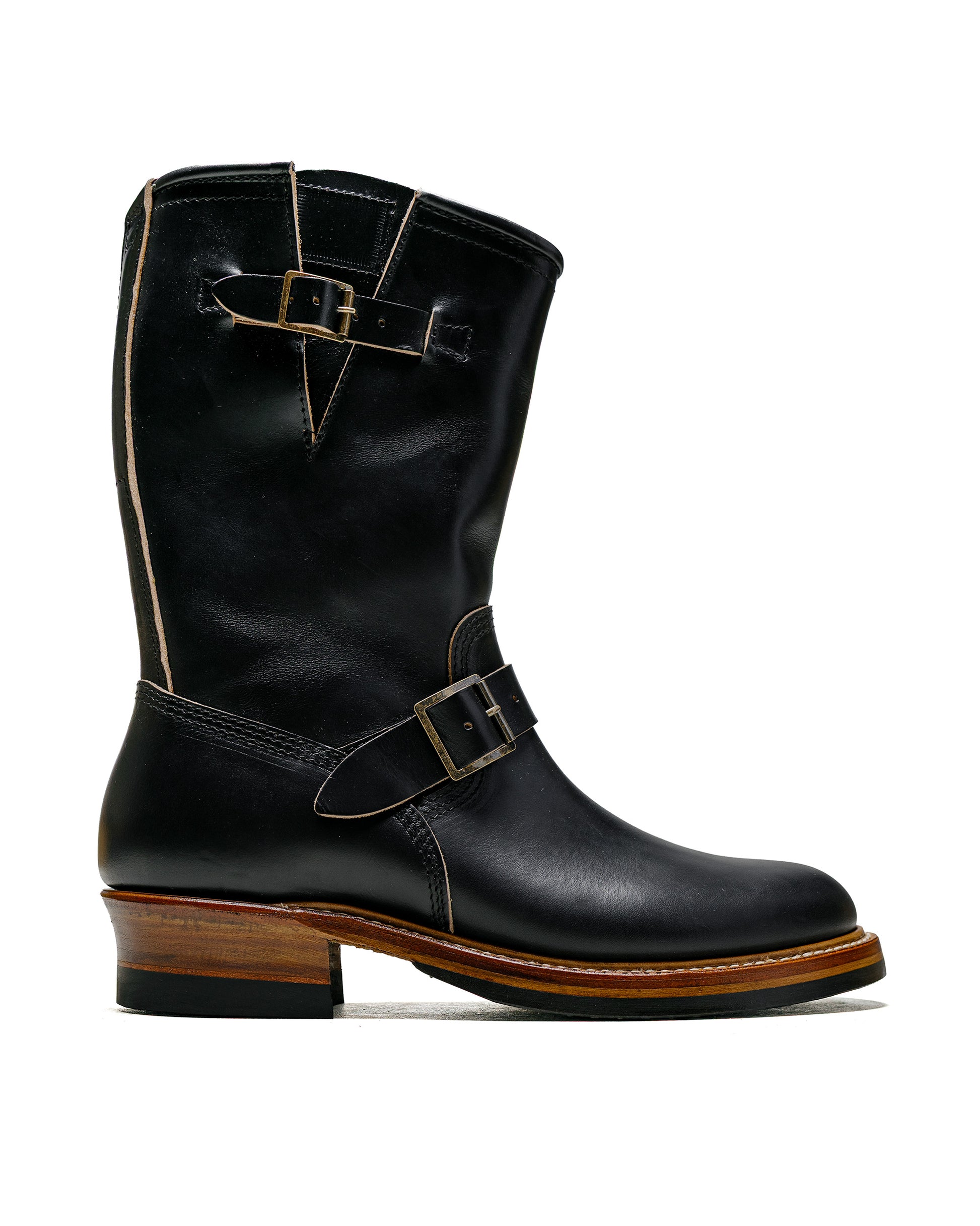 lost & found John Lofgren Bootmaker John Lofgren Bootmaker Wabash Engineer Boots Horween CXL Black