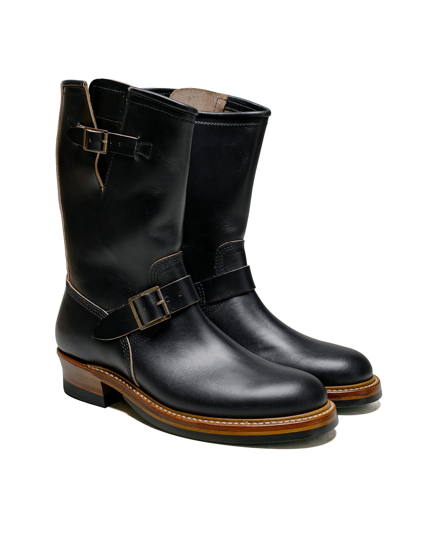 lost & found John Lofgren Bootmaker John Lofgren Bootmaker Wabash Engineer Boots Horween CXL Black