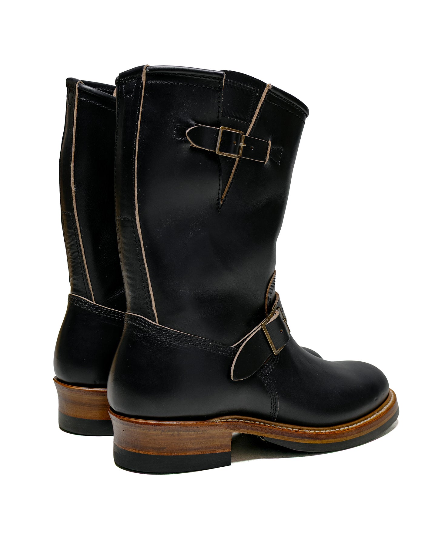 lost & found John Lofgren Bootmaker John Lofgren Bootmaker Wabash Engineer Boots Horween CXL Black