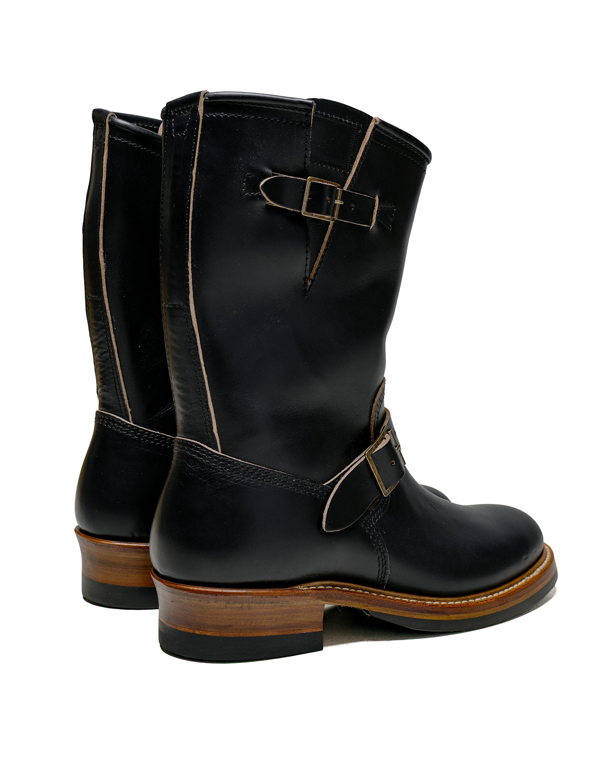 lost & found John Lofgren Bootmaker John Lofgren Bootmaker Wabash Engineer Boots Horween CXL Black