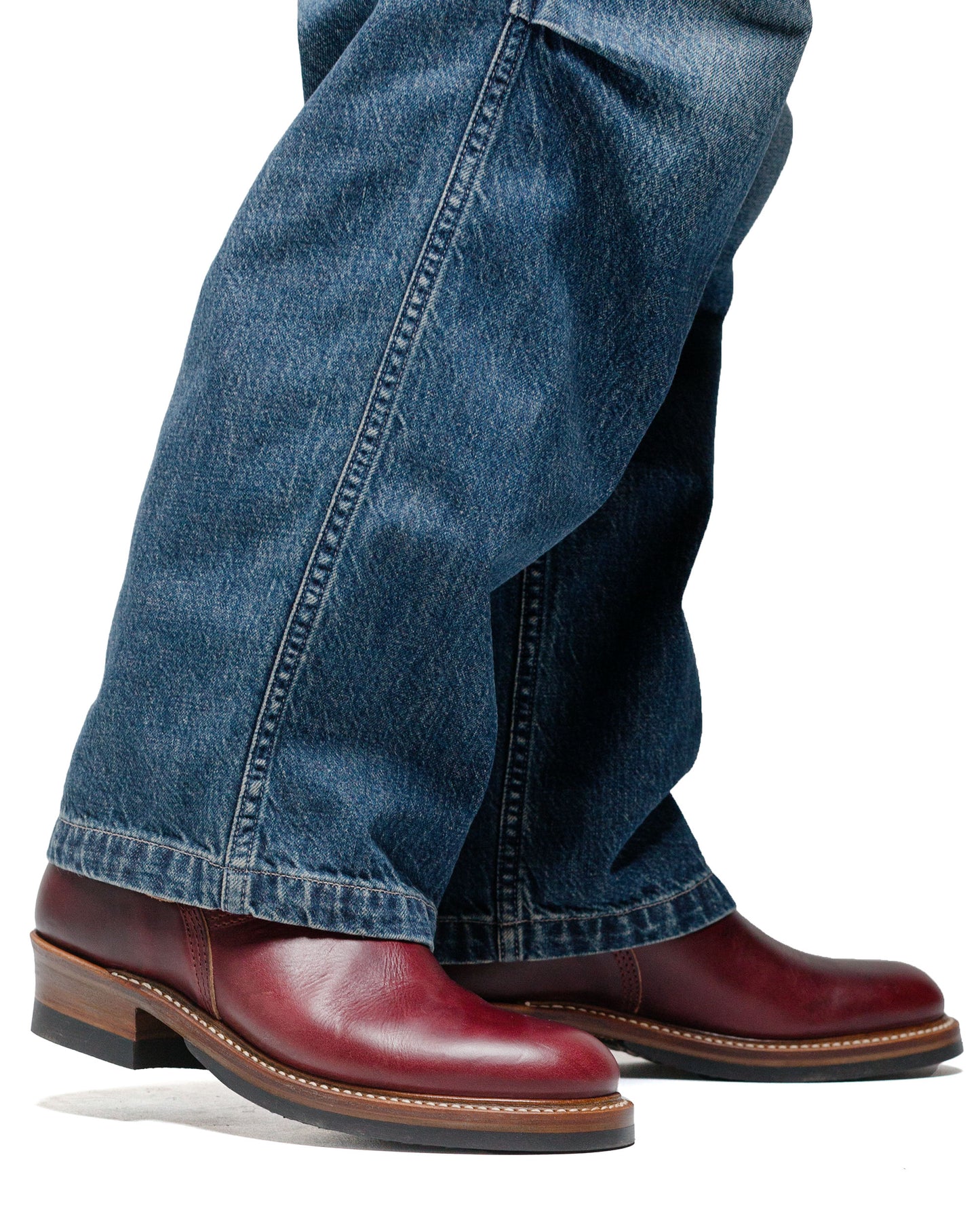 lost & found John Lofgren Bootmaker John Lofgren Bootmaker Wabash Engineer Boots Horween CXL Burgundy