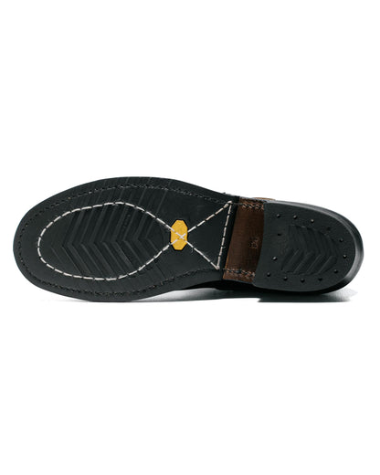 lost & found John Lofgren Bootmaker John Lofgren Bootmaker Wabash Engineer Boots Shinki Hikaku Horsebutt Black