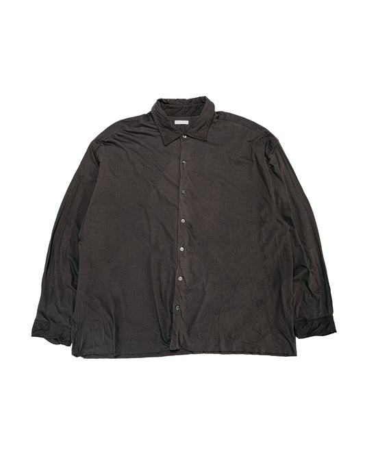 KANEMASA PHIL 46G Artisan Shirt Charcoal Dye
