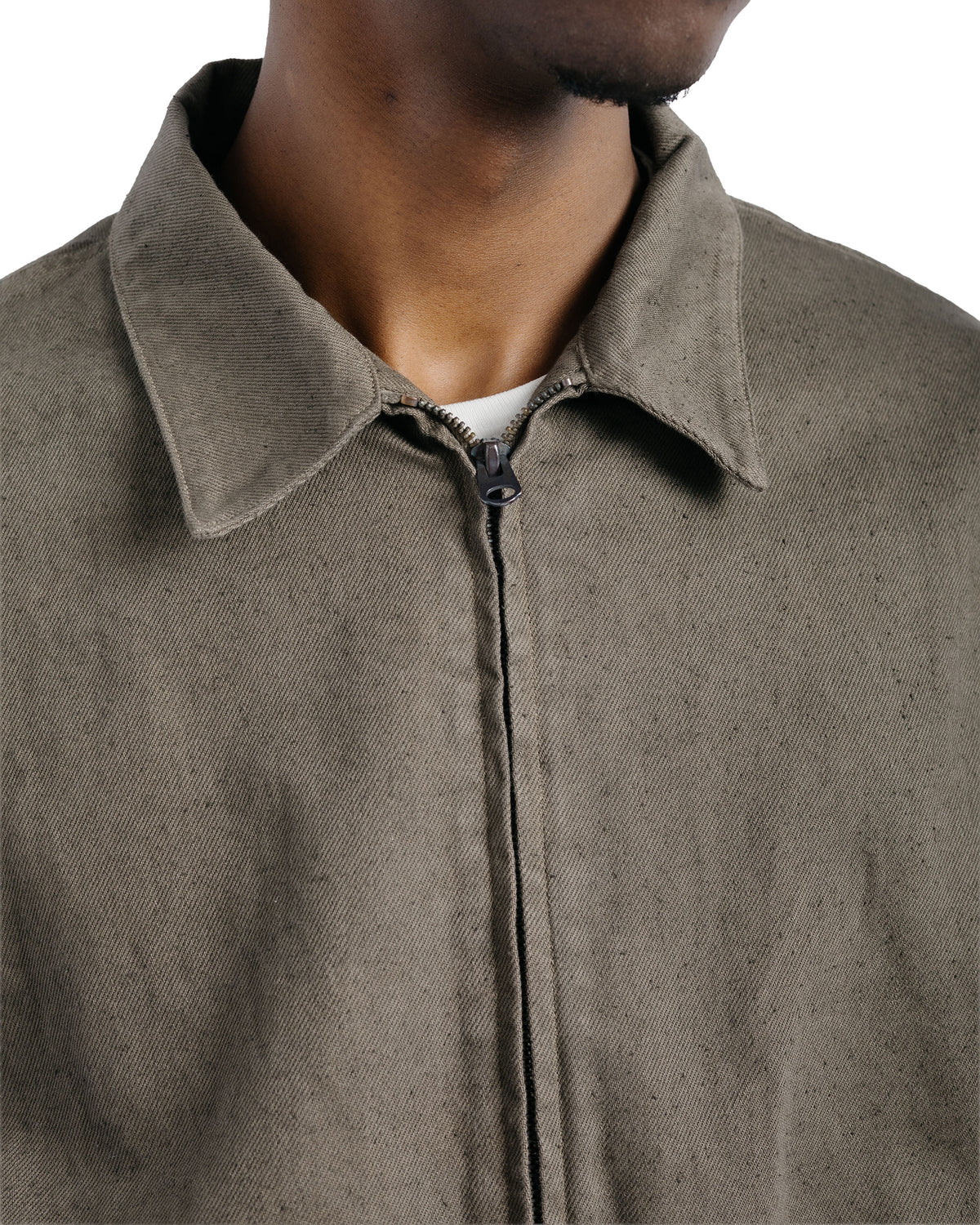 KAPTAIN SUNSHINE Dyed Denim Work Jacket Cub Brown