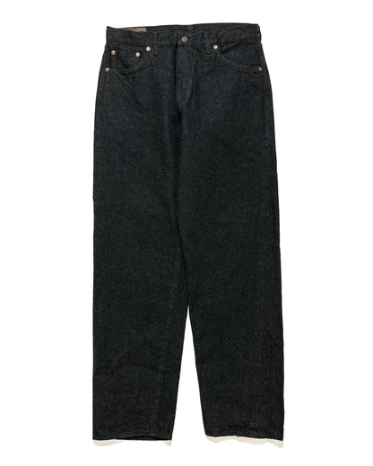 lost & found KAPTAIN SUNSHINE KAPTAIN SUNSHINE 5P Zipper Front Denim Pants Black One Wash