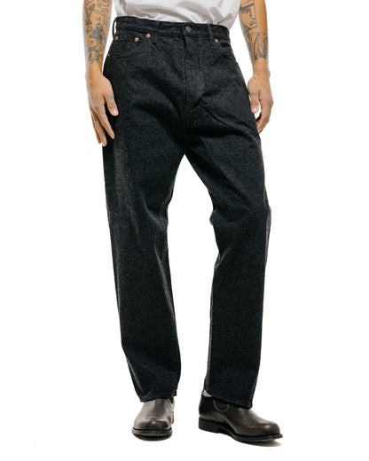lost & found KAPTAIN SUNSHINE KAPTAIN SUNSHINE 5P Zipper Front Denim Pants Black One Wash